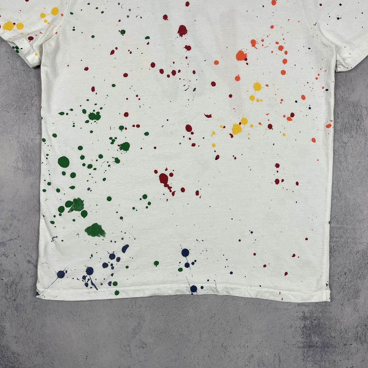 Polo Ralph Lauren Designer Polo Ralph Lauren rare paint spatter T Shirt Size US M / EU 48-50 / 2 - 14 Thumbnail