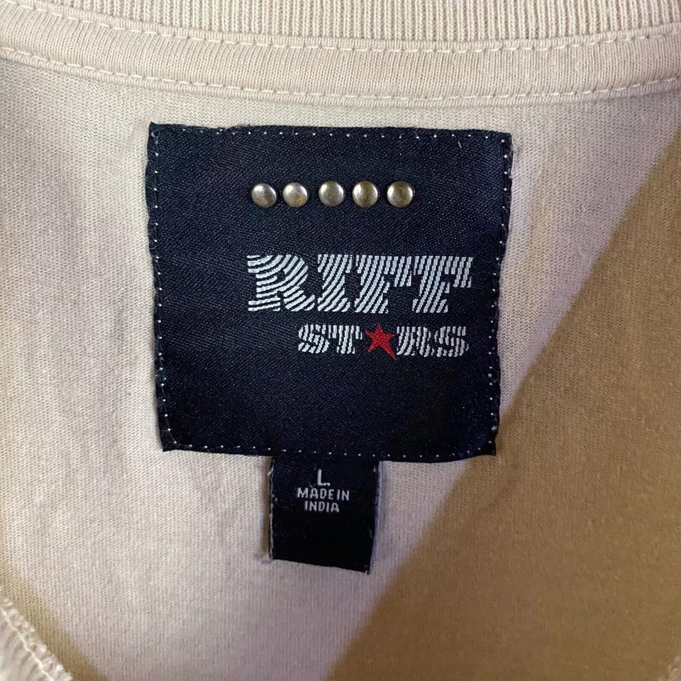 Other Riff Stars T-Shirt Men's Large Thrashed Short Sleeve L Size US L / EU 52-54 / 3 - 4 Thumbnail