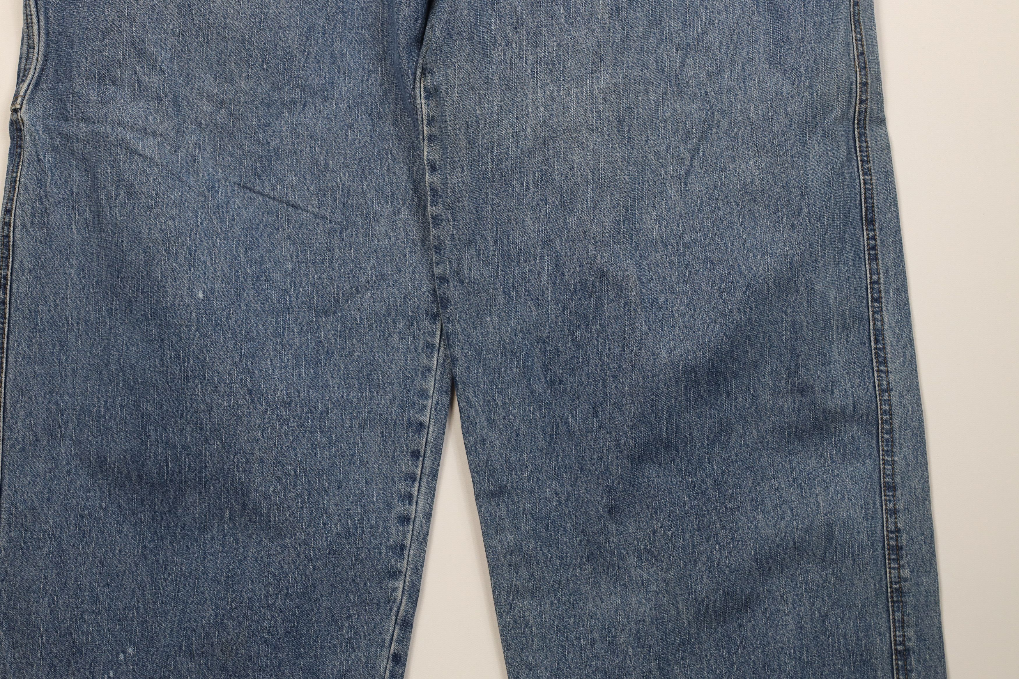 Toy Machine Vintage 90s Y2K Toy Machine Skateboarding Wide Denim Jeans Size US 34 / EU 50 - 4 Thumbnail