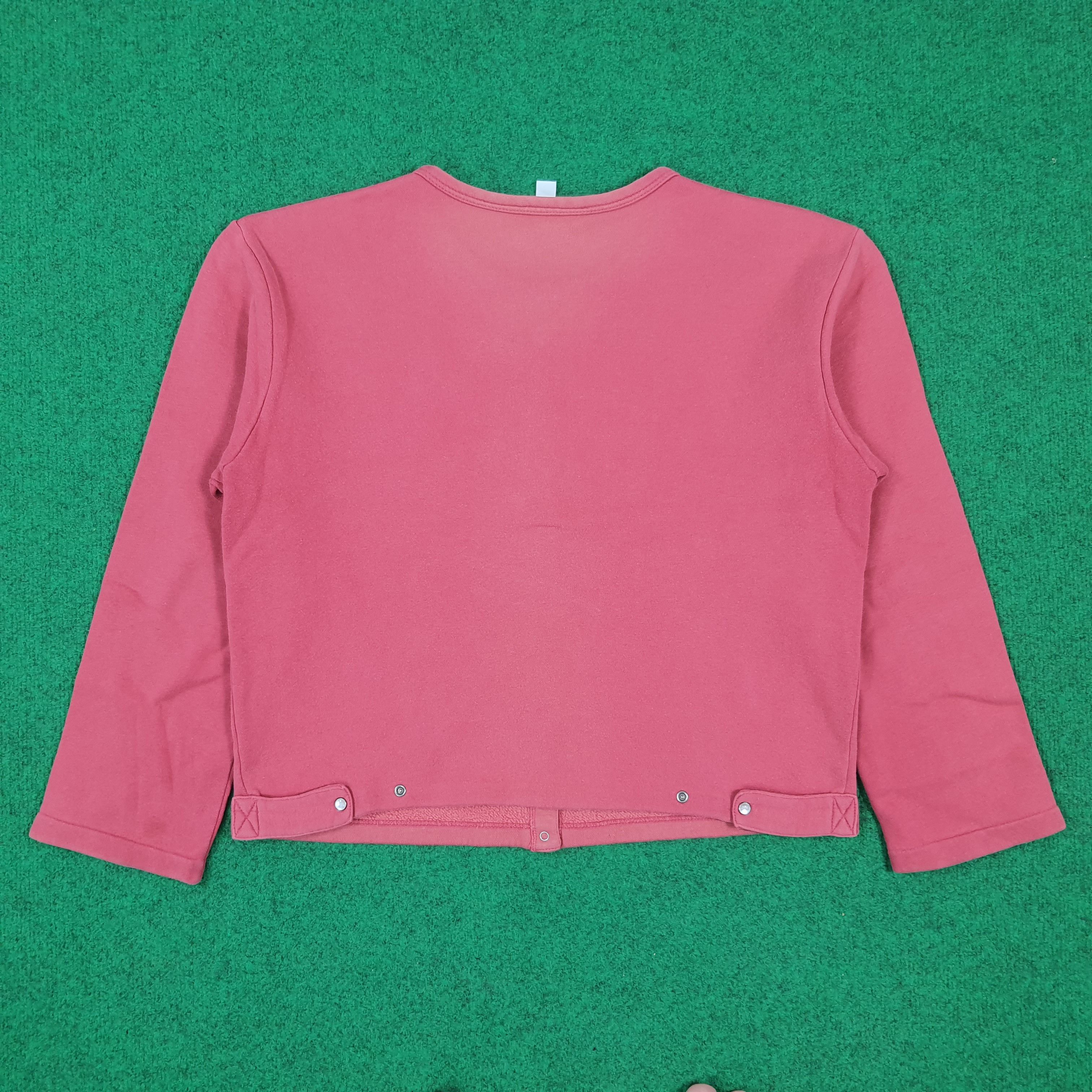 agnes b. Vintage Agnes b. Paris Snap Button Cardigan Sweatshirt E1N4 Size M / US 6-8 / IT 42-44 - 3 Thumbnail