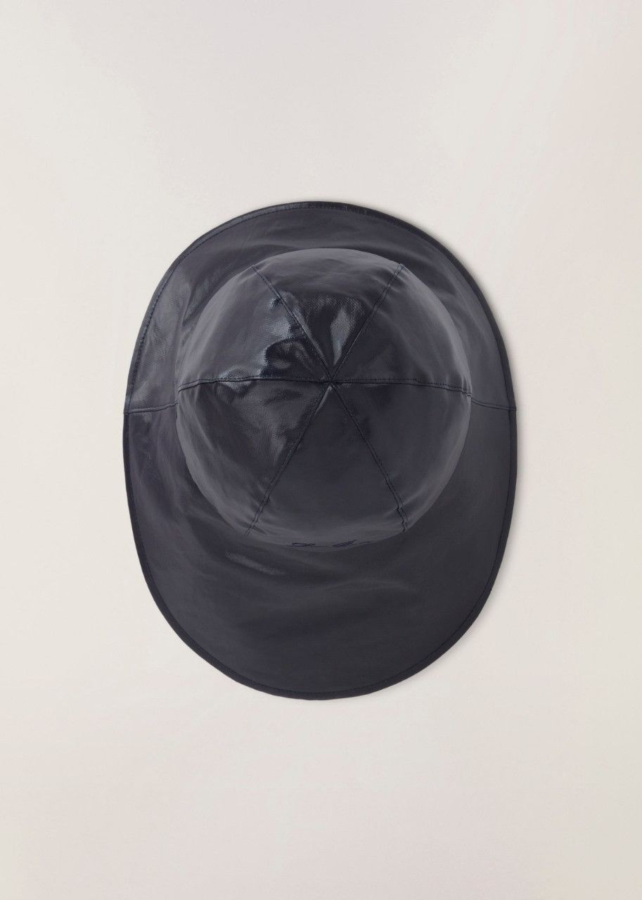 Loro Piana o1srvl11e0624 Size: OS FAM8344 Olimpia Hat in Black Size ONE SIZE - 1 Thumbnail