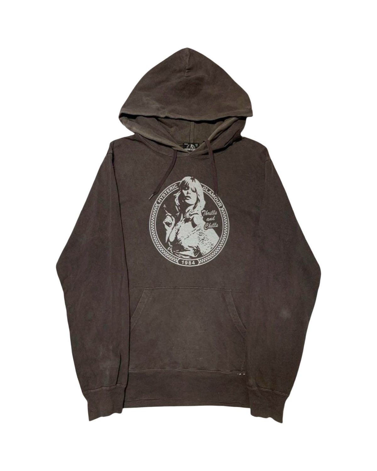 Hysteric Glamour 🇯🇵 Faded Vintage Wash Hoodie