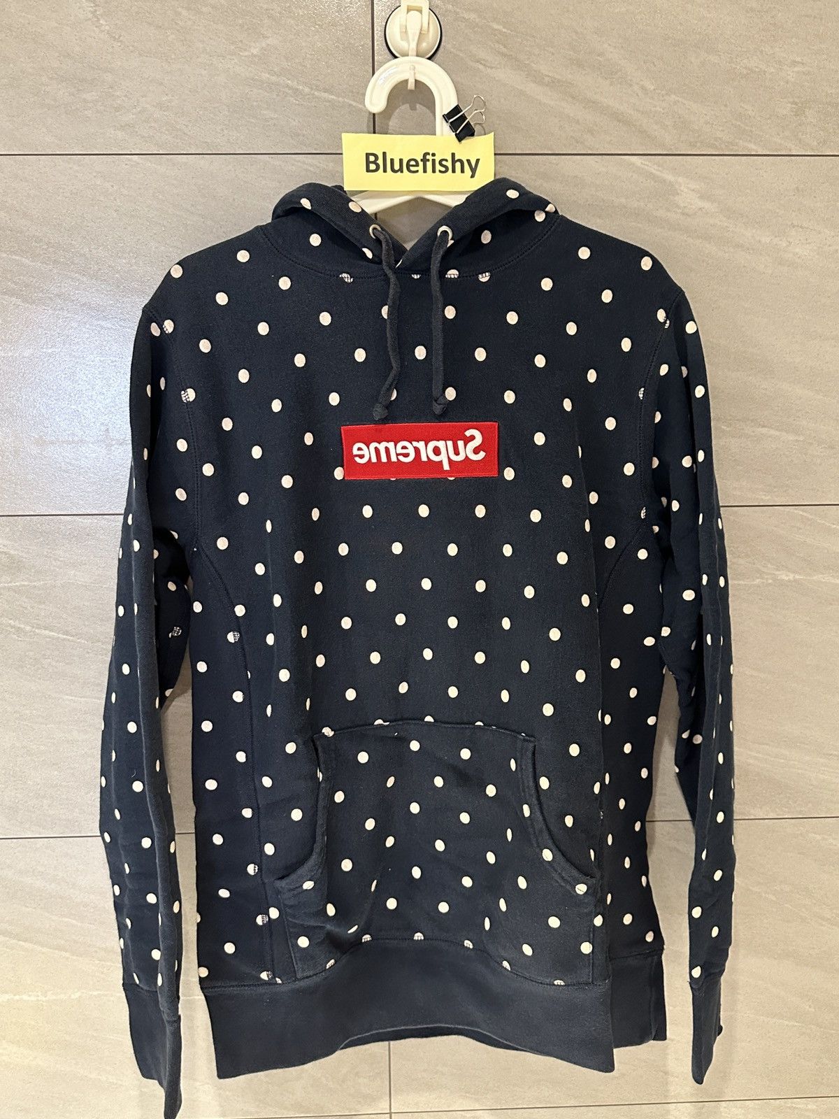 Supreme cdg polka dot box logo online