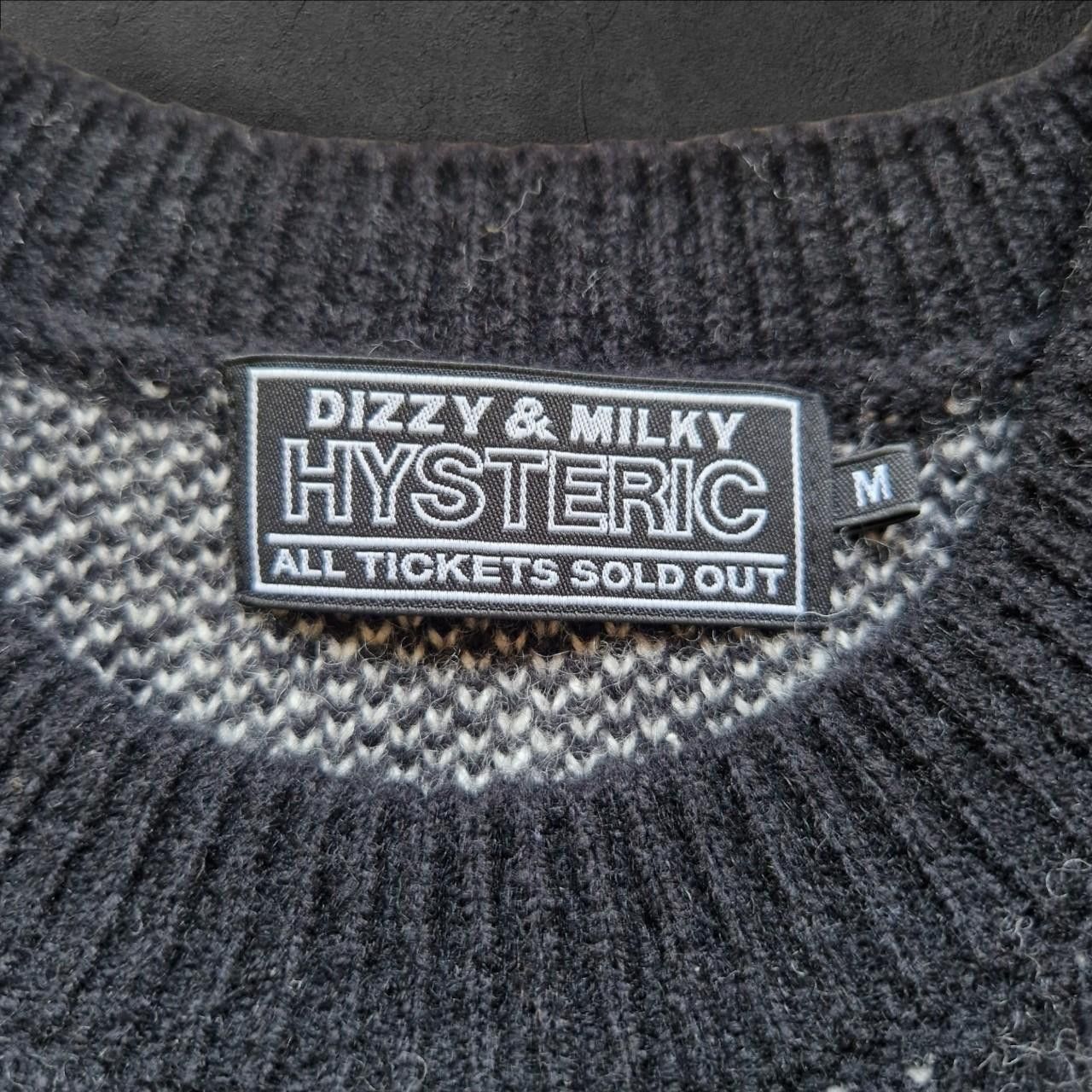 Hysteric Glamour Mens vintage hysteric glamour wool blend jumper with woman Size US M / EU 48-50 / 2 - 4 Thumbnail