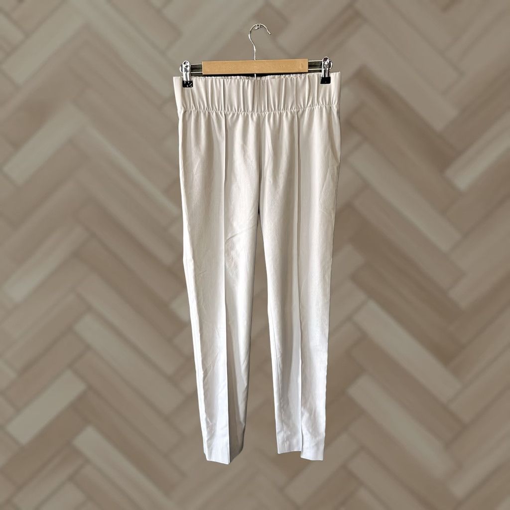 Bcbgmaxazria BCBGMaxazria Womens Pants Gray Size 6 Pull On Straight Leg Ankle Tapered Regular Inseam 28in Shoes? Size 28" / US 6 / IT 42 - 1 Thumbnail