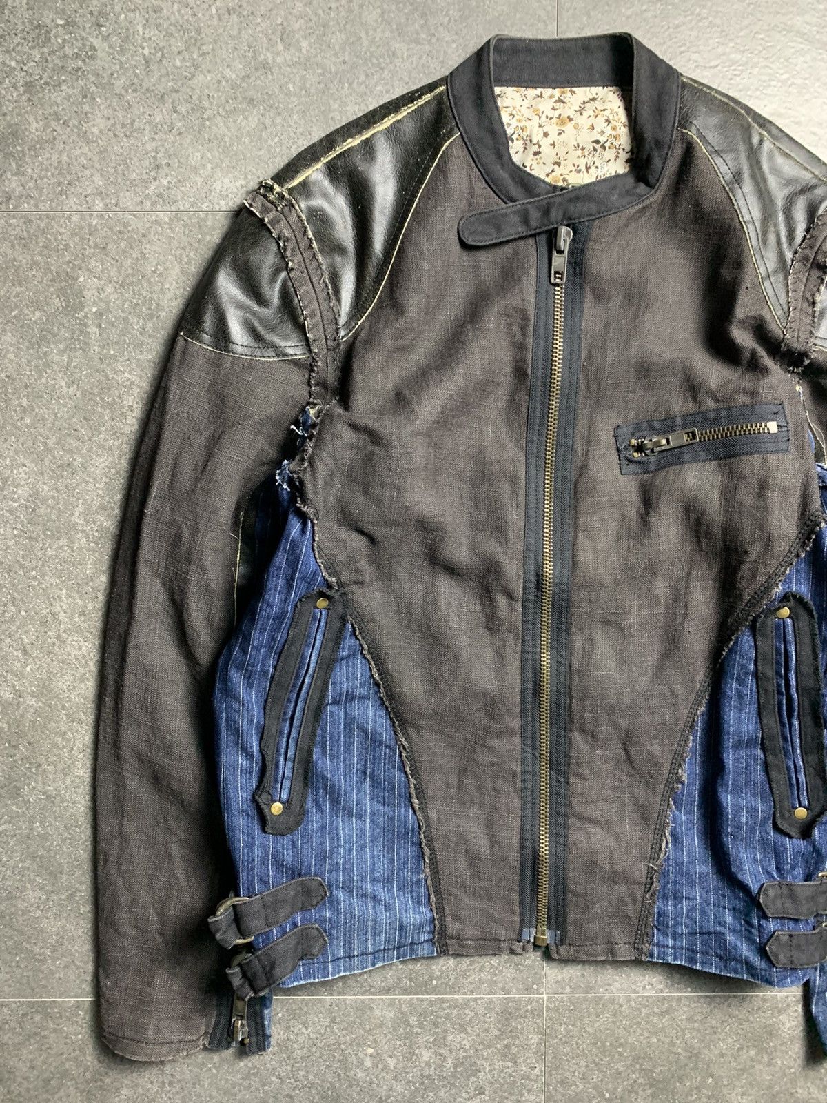 BUFFALO BOBS Buffalo Bobs Hybrid Leather Rescontruct Jacket Size US M / EU 48-50 / 2 - 3 Thumbnail