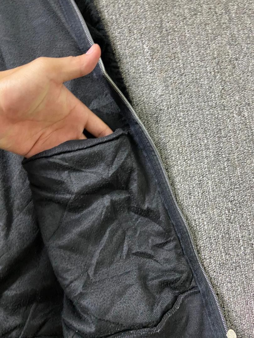 Japanese Brand Cubic Sugar Poem Velvet Zip Up Hoodie Jacket (188) Size US M / EU 48-50 / 2 - 6 Thumbnail