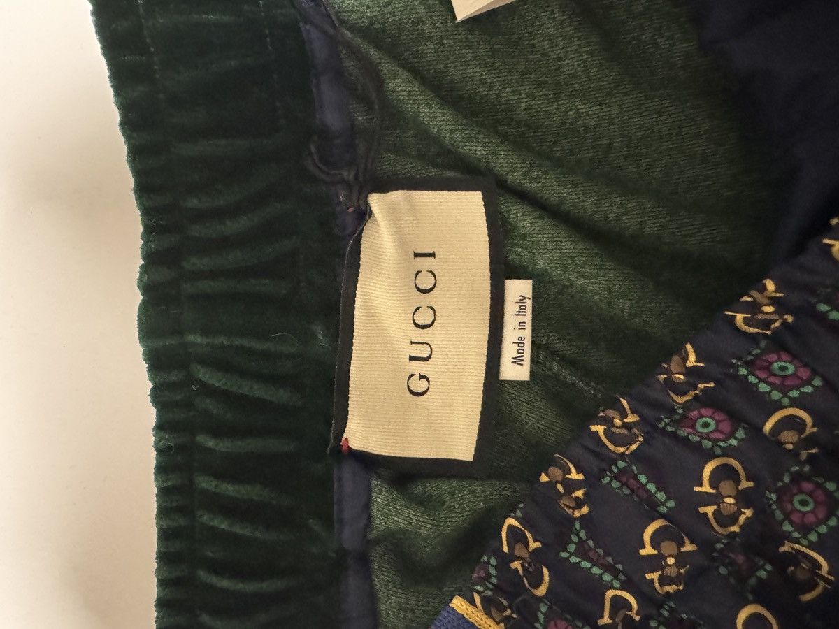 Gucci GUCCI Navy&Green Chain Monogram Shrots Size US 32 / EU 48 - 4 Thumbnail