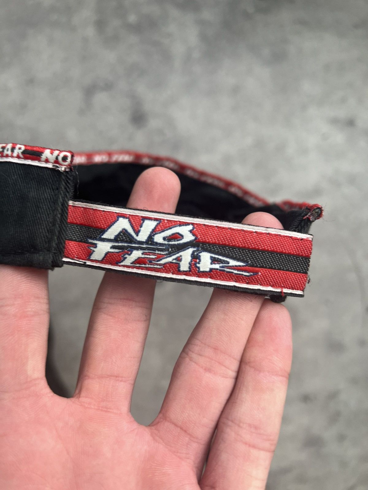 No Fear 🔥Rare 90’s NO FEAR Logo Size ONE SIZE - 4 Thumbnail