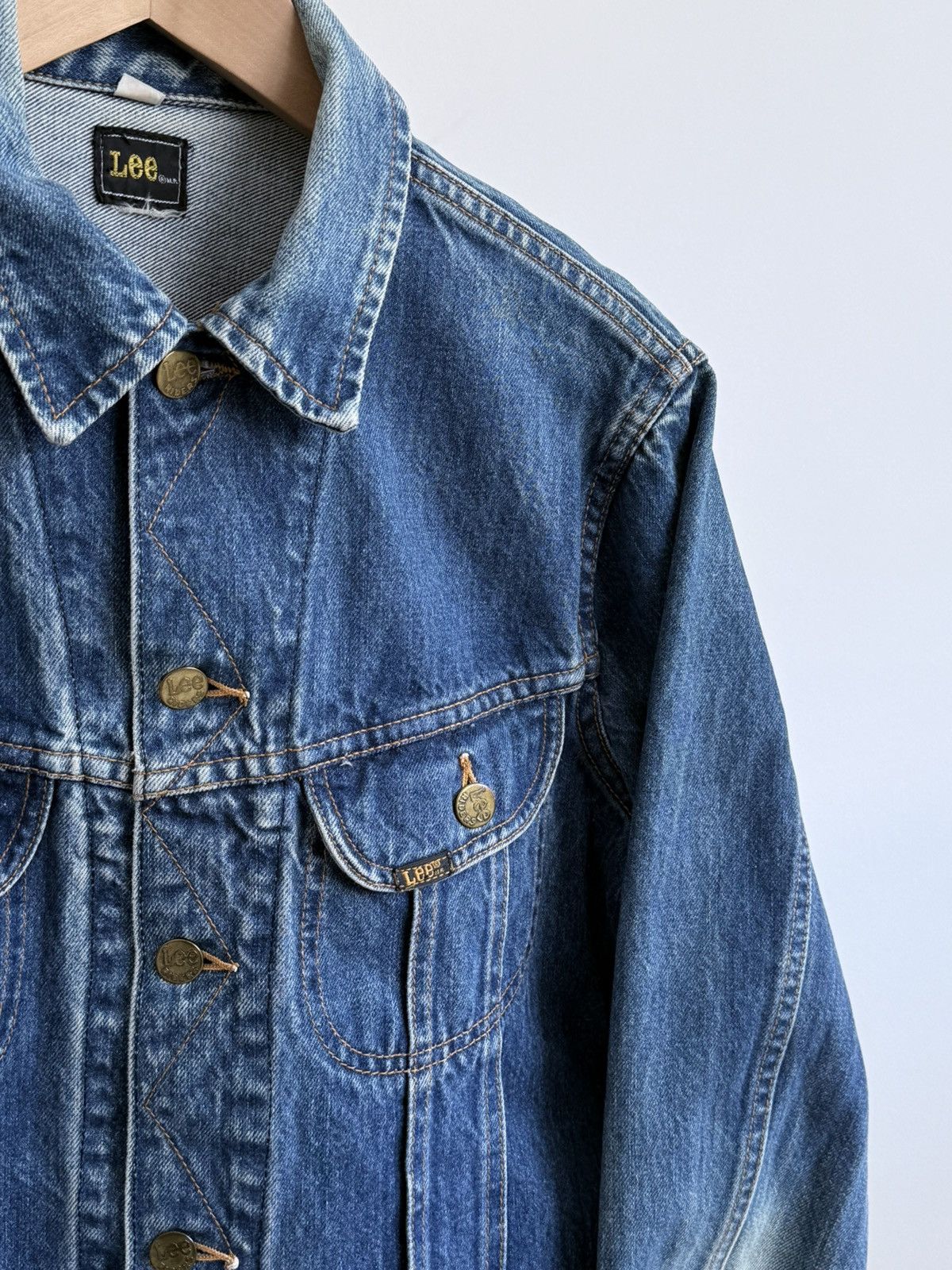 Lee Vintage Lee Riders Faded Denim Jacket Size US M / EU 48-50 / 2 - 2 Thumbnail