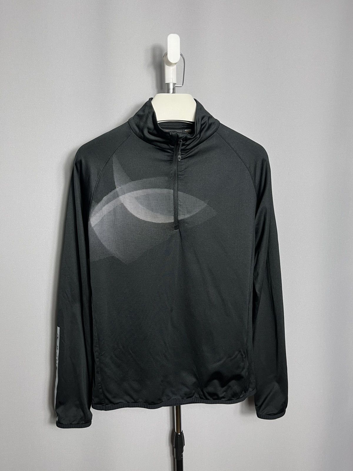 KJUS Kjus Half Zip 1/4 Track Black Long Sleeve Thermo Men's Size US L / EU 52-54 / 3 - 1 Thumbnail