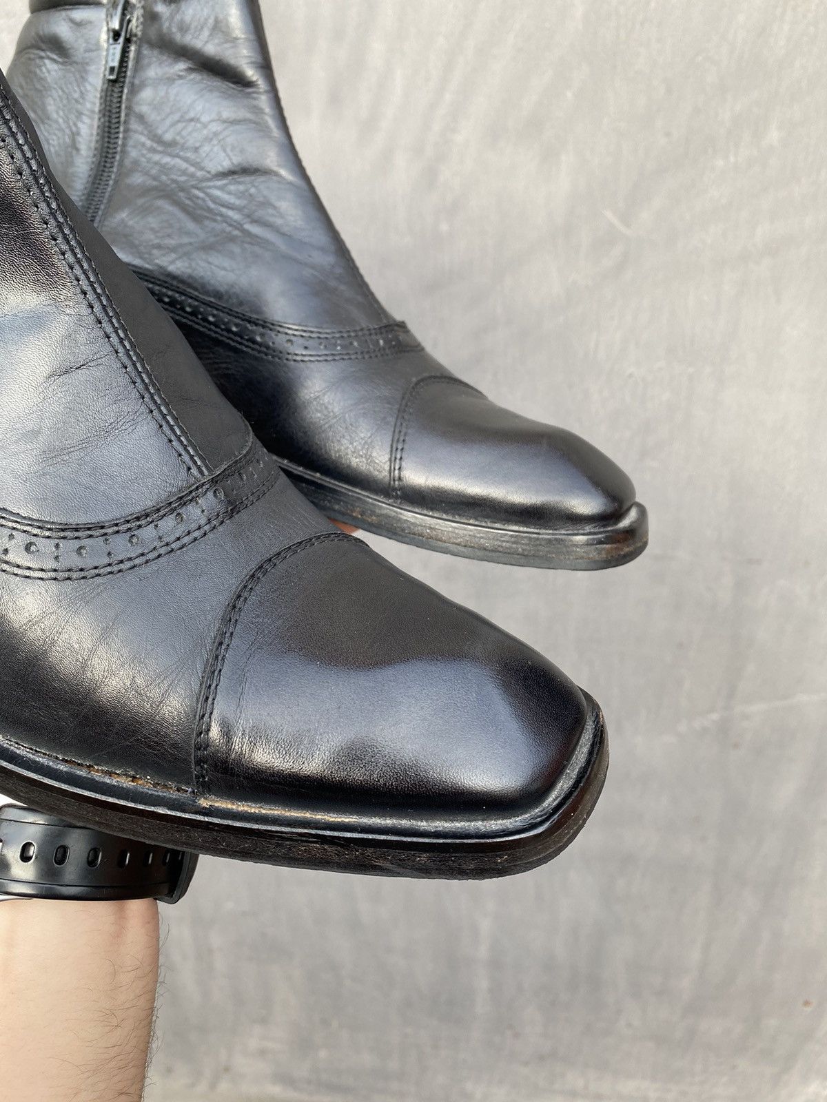 Kenzo Kenzo Vintage high zip leather shoes size UK7 Size US 9 / EU 42 - 4 Thumbnail