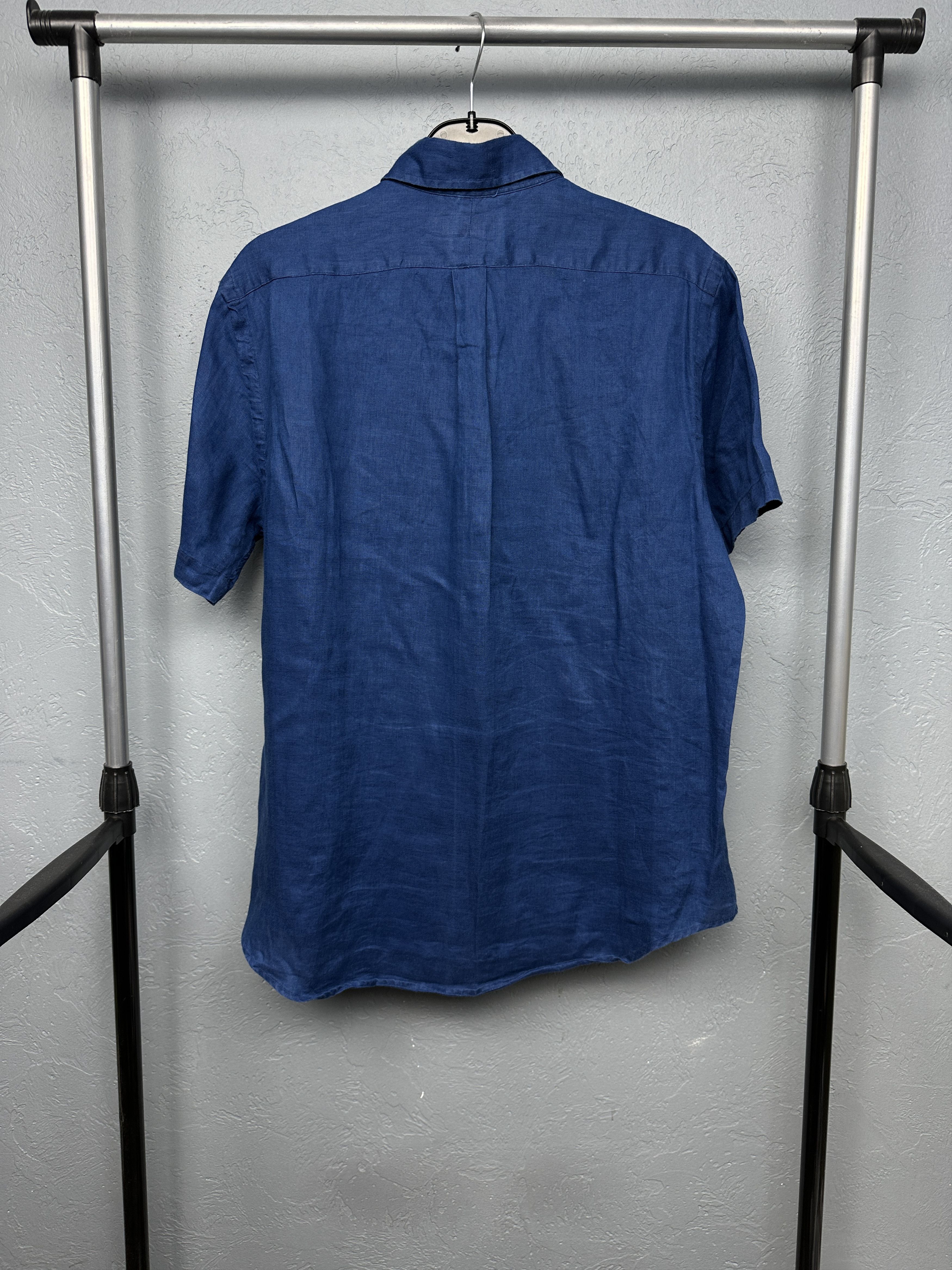 Polo Ralph Lauren Polo Ralph Lauren Mens LINEN Short Sleeve Shirt Size US M / EU 48-50 / 2 - 6 Thumbnail