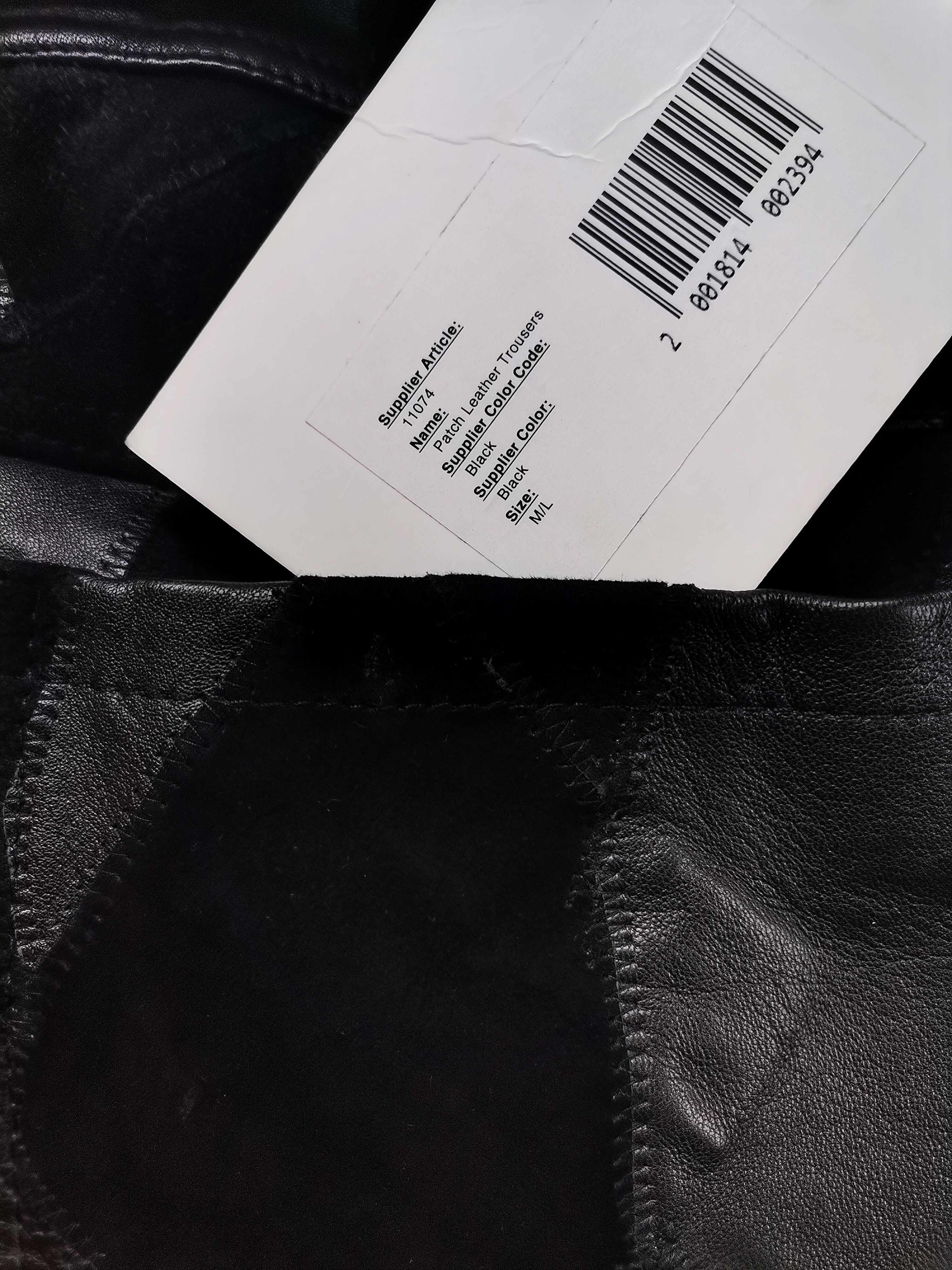 Other Stamm Patch Leather Trousers Size US 30 / EU 46 - 6 Thumbnail