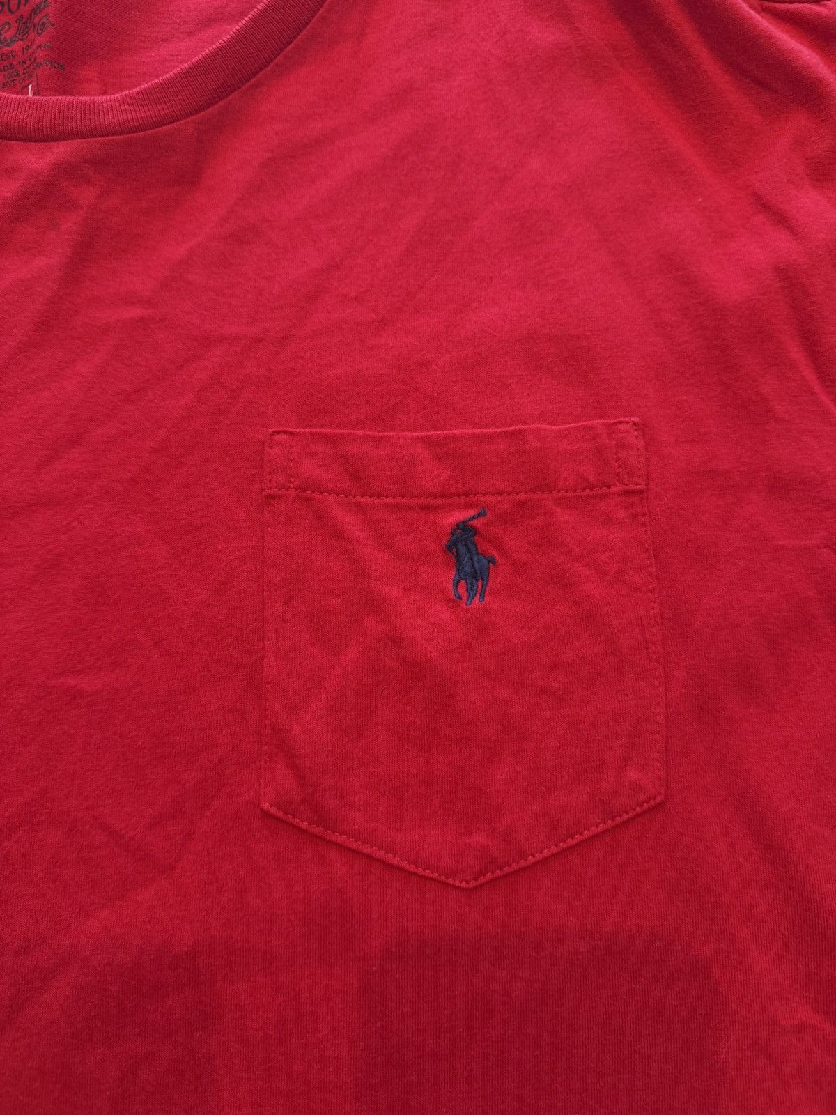 Polo Ralph Lauren Vintage Polo Ralph Lauren red tee Size US L / EU 52-54 / 3 - 2 Thumbnail