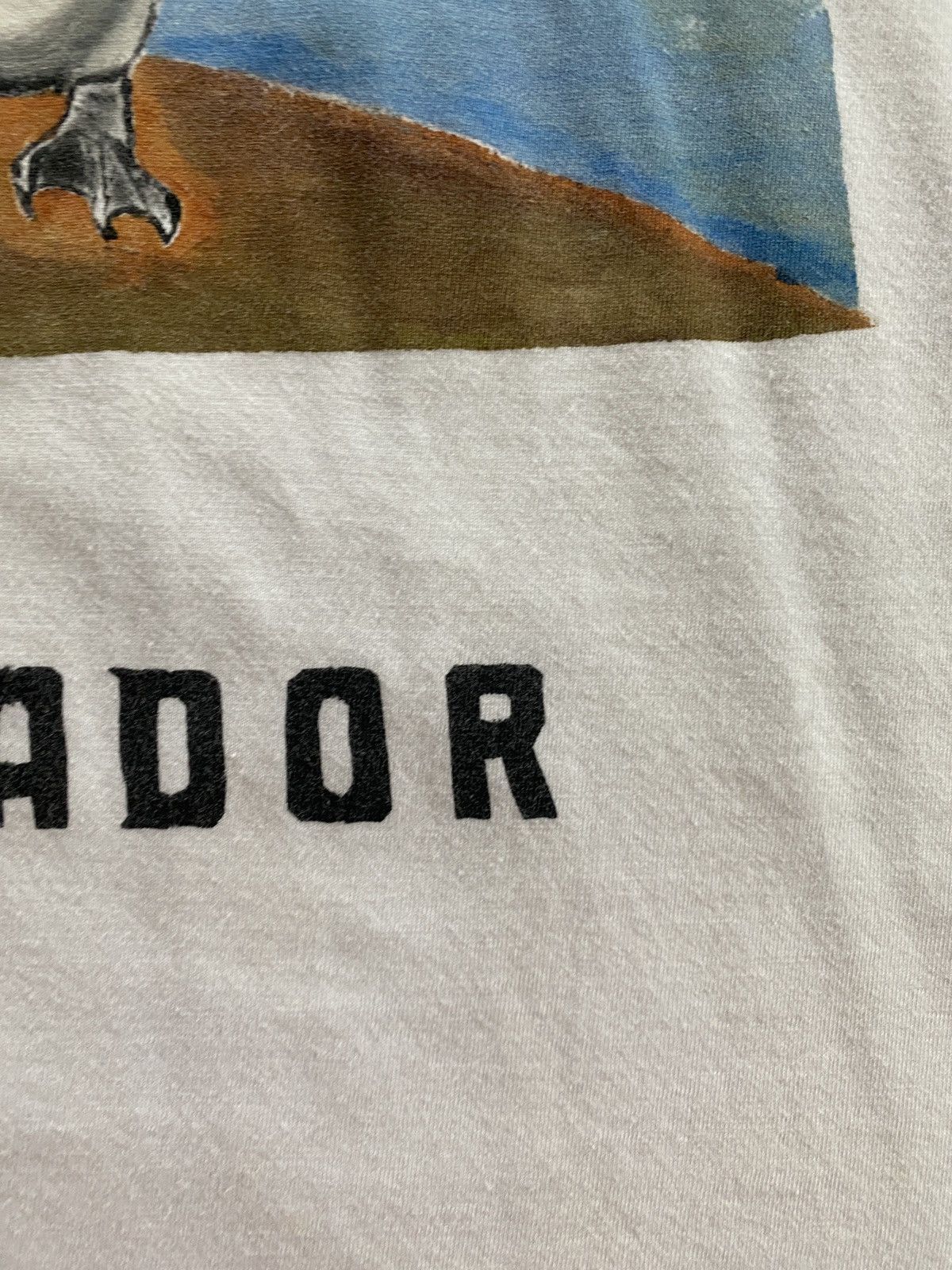 Vintage Vintage Penguin Galapagos Ecuador Single Stitch White Tee Size US XL / EU 56 / 4 - 12 Thumbnail