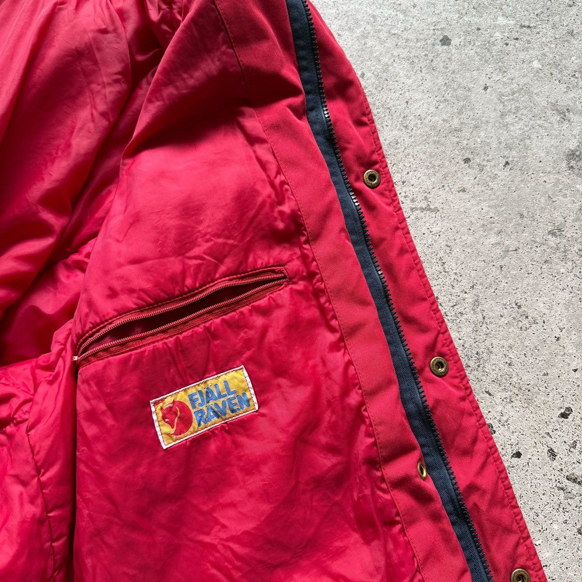 Fjallraven Fjallraven Men Vintage Jacket Blue Hooded Outdoor Thinsulate Size US L / EU 52-54 / 3 - 9 Thumbnail