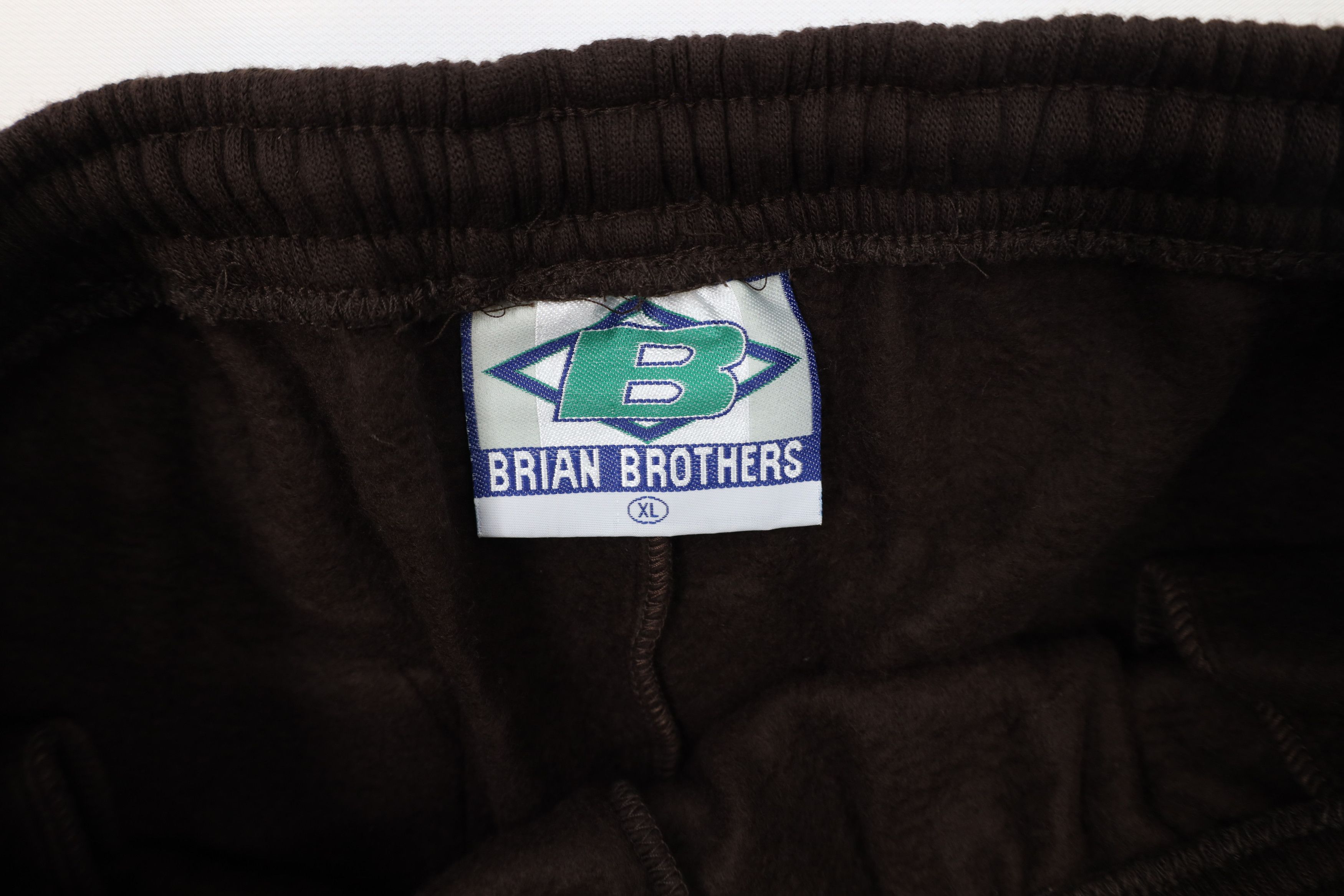 Vintage Vintage 90s Streetwear Baggy Sweatpants Joggers Dark Brown Size US 38 / EU 54 - 5 Thumbnail