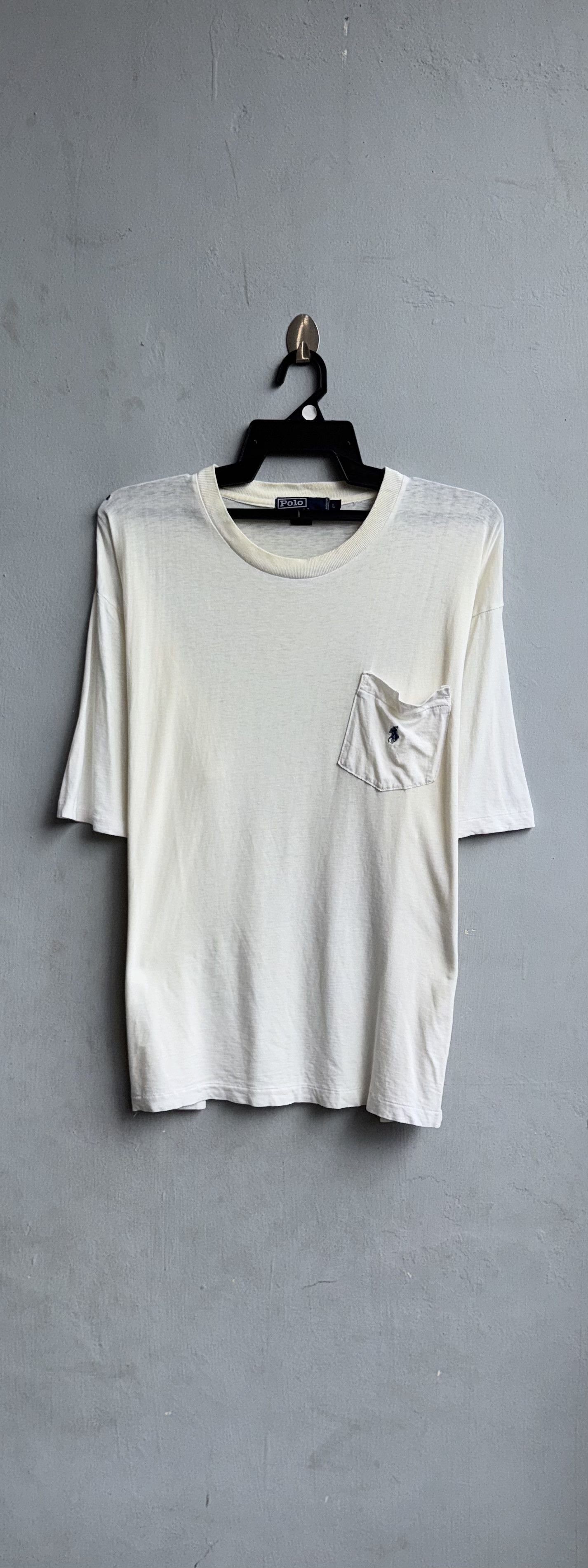 Polo Ralph Lauren × Vintage Polo Ralph Lauren Single Pocket Vintage Shirt Size US L / EU 52-54 / 3 - 1 Thumbnail