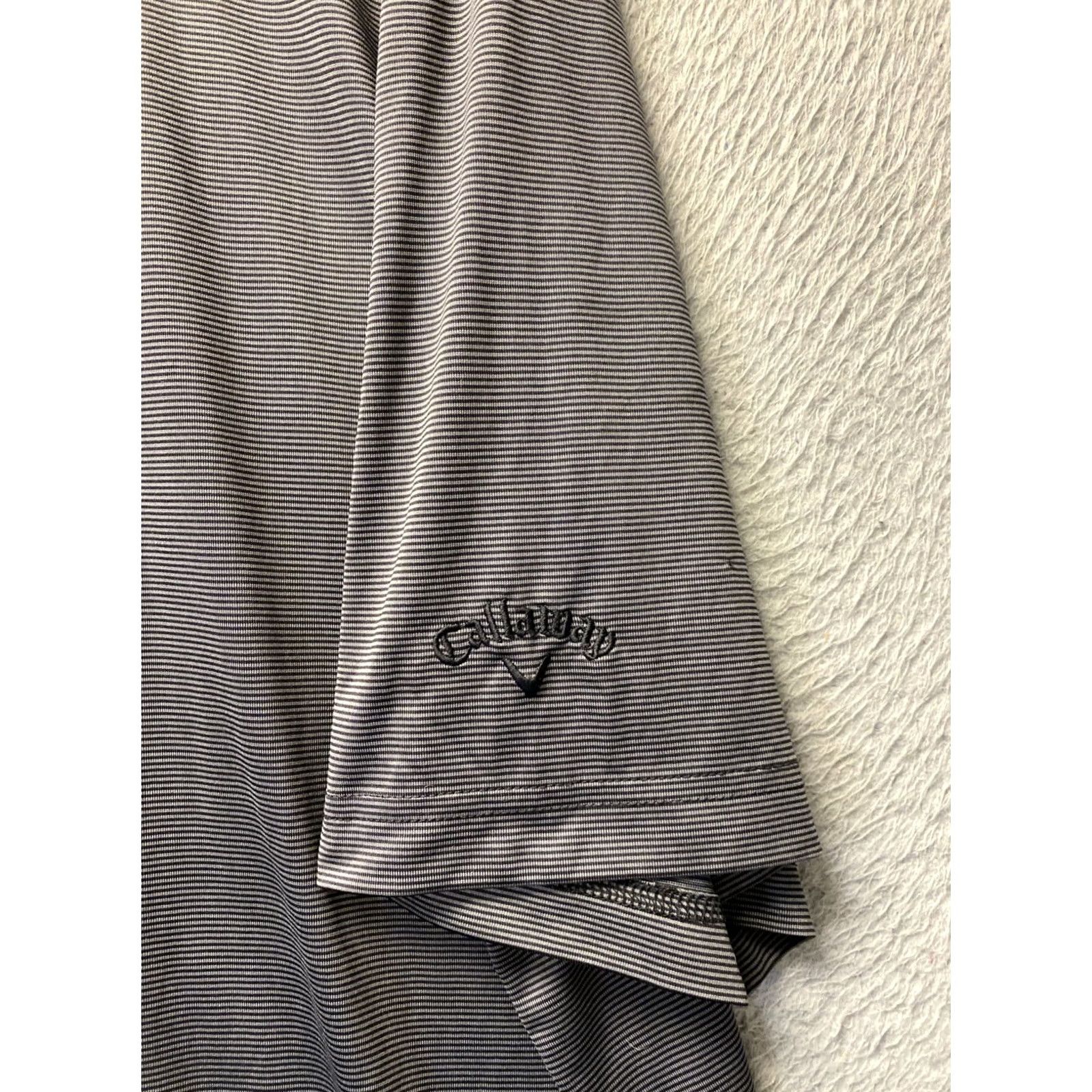 Callaway Callaway Golf Shirt Men XXL Gray Striped Short Sleeve Polo Polyester /0789 Size US XXL / EU 58 / 5 - 6 Thumbnail