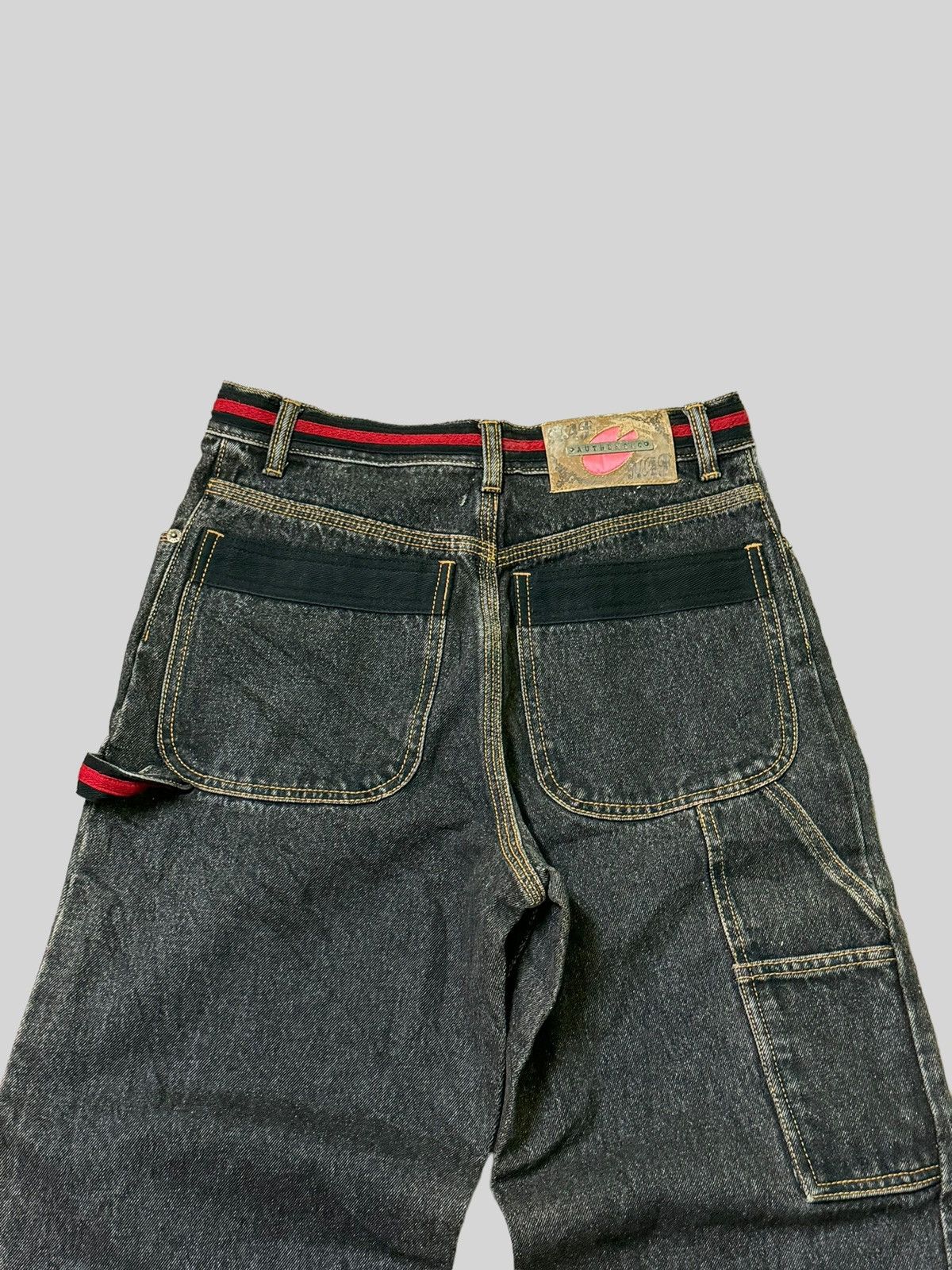 Japanese Brand NAF NAF BAGGY CARPENTER JNCO STYLE DENIM Size US 27 - 9 Thumbnail
