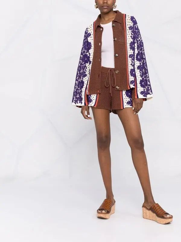 Valentino o1y0326 Short in Multicolor Size 27" / US 4 / IT 40 - 5 Thumbnail
