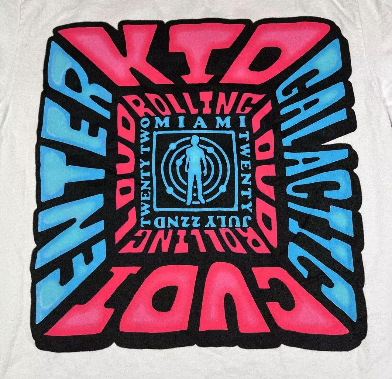 Band Tees Kid Cudi Entergalactic Rolling Loud July 22nd Miami Tour Size US M / EU 48-50 / 2 - 4 Thumbnail