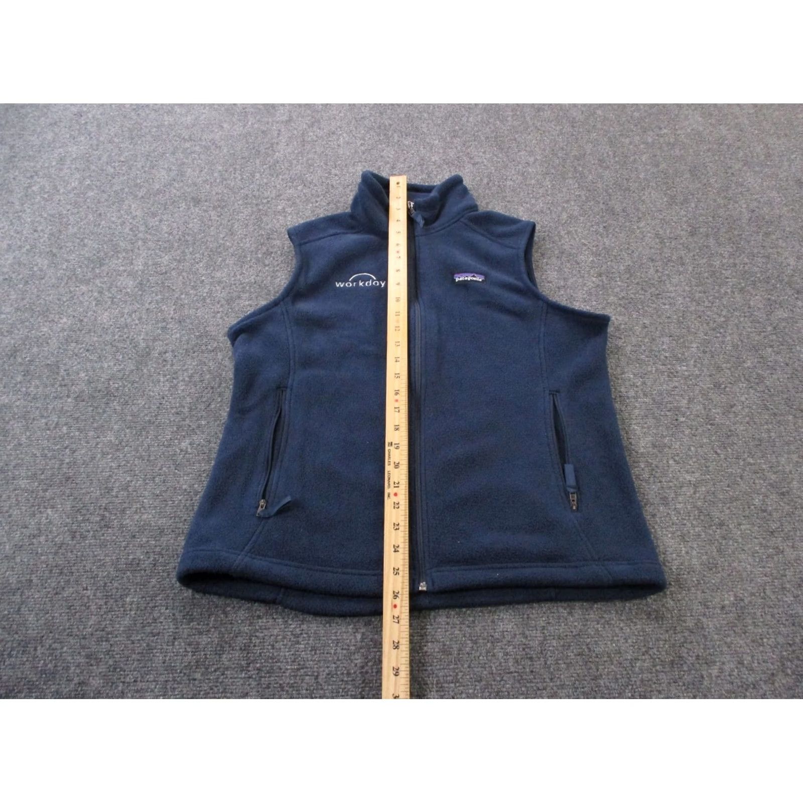 Patagonia Patagonia Vest Women M Blue Fleece Synchilla 23015 Quilt Line Better Sweater Windbreaker Pockets Zip Size M / US 6-8 / IT 42-44 - 3 Thumbnail