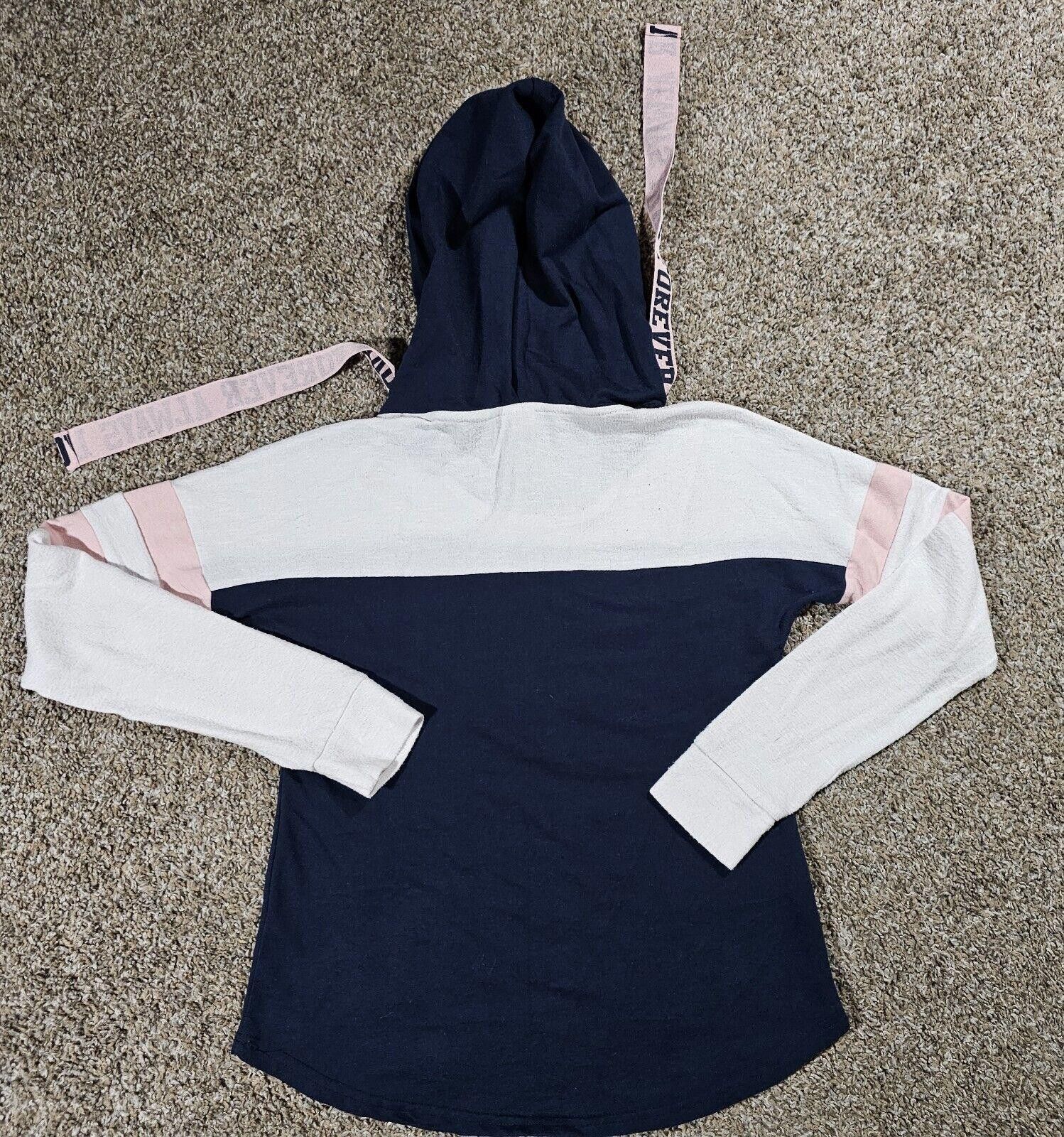 Rap Tees NOBO Forever Always Love hoodie XS(1) Thick Drawstring Size ONE SIZE - 8 Thumbnail