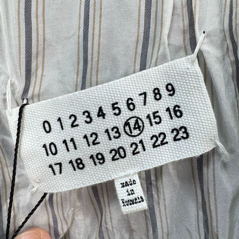 Maison Margiela Maison Margiela Silk stitching destroys wool cardigans coa Size S / US 4 / IT 40 - 5 Thumbnail