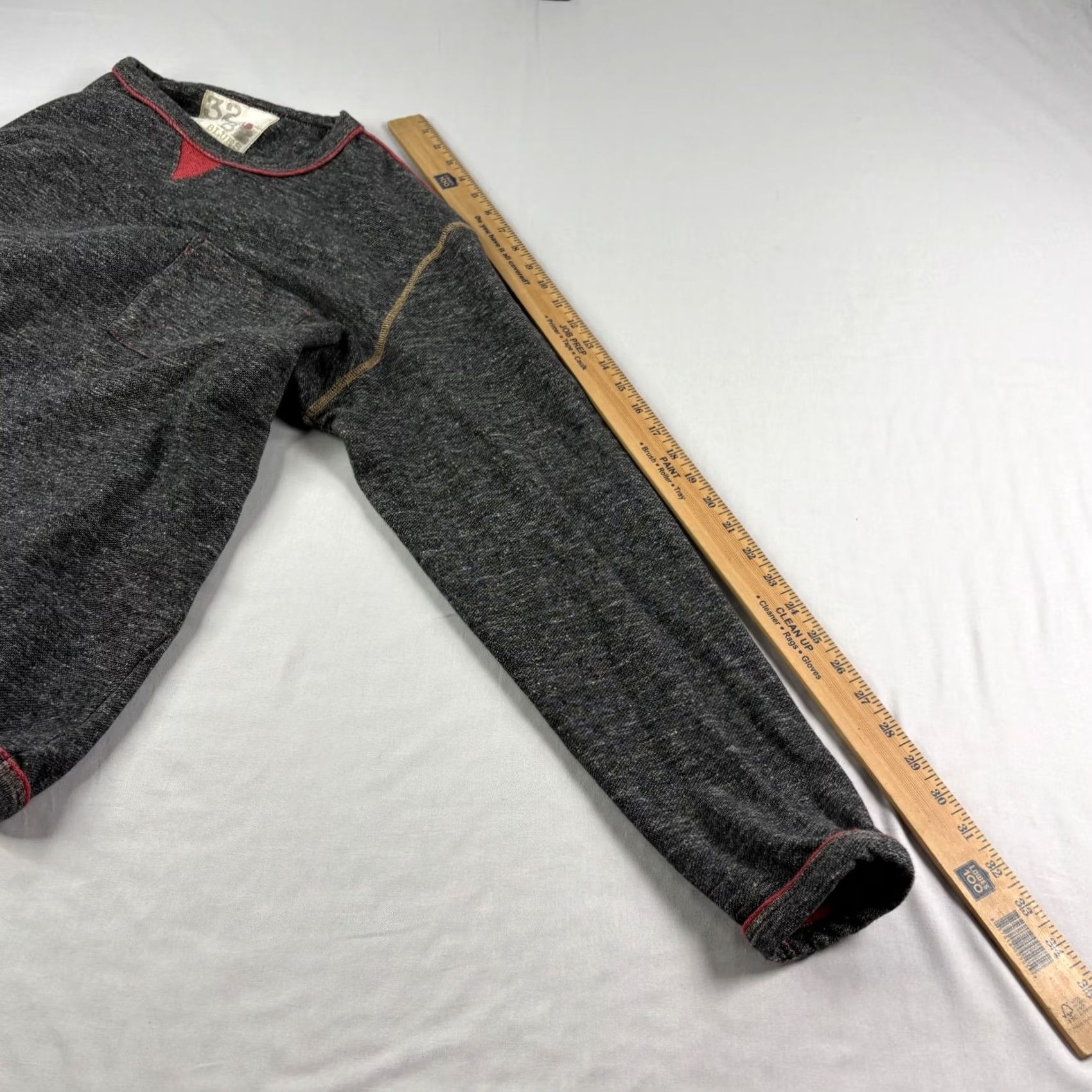 Vintage 32 Bar Blues Pullover Sweater Mens 2XL Gray Cotton Crew Neck Pockets Logo 32 Bar Blues Shirt Sweater Mens Regular Knit Pullover Gray 2XL Size US XXL / EU 58 / 5 - 6 Thumbnail