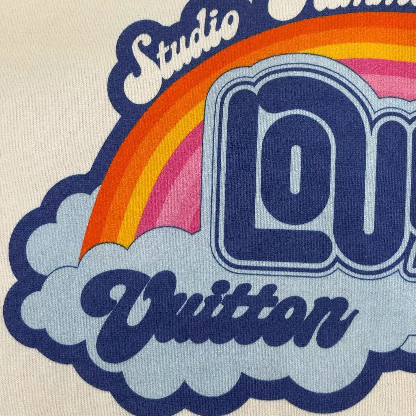 Louis Vuitton LV SS23 Rainbow Logo Crewneck Short Sleeve Tee M Size US M / EU 48-50 / 2 - 6 Thumbnail