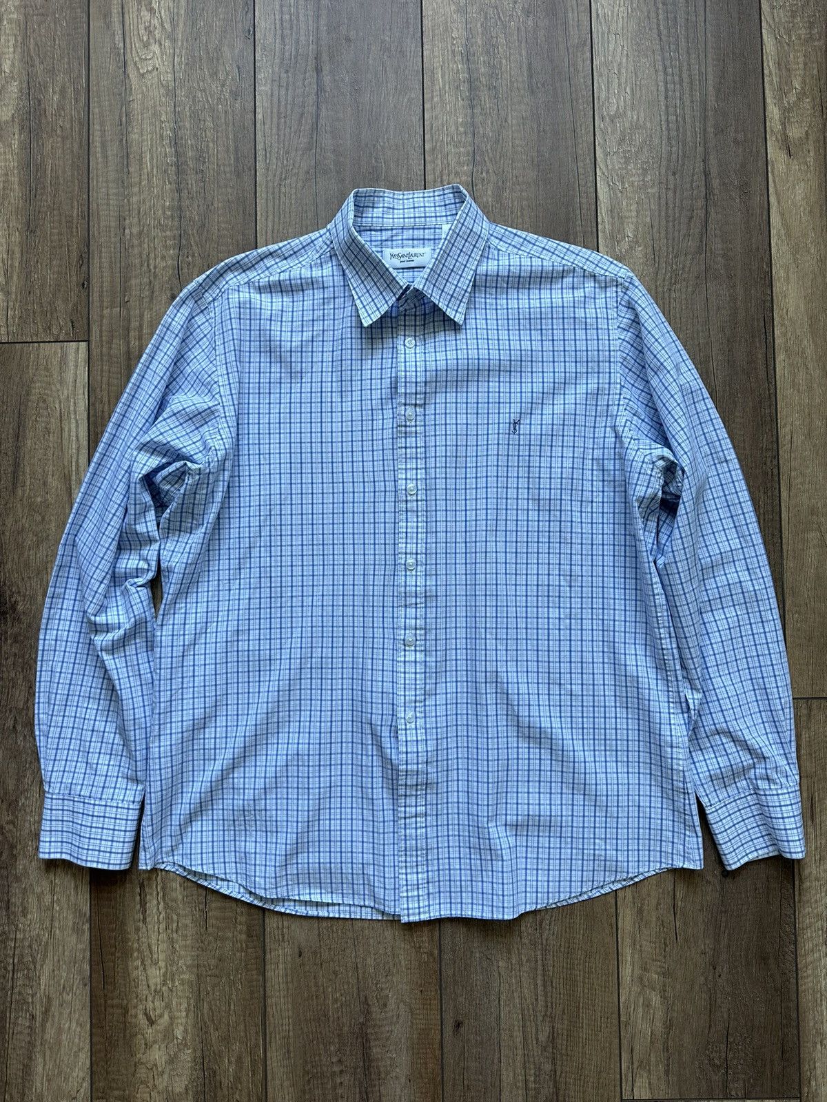 Vintage × Yves Saint Laurent Shirts Yves Saint Laurent size XL Size US XL / EU 56 / 4 - 1 Thumbnail