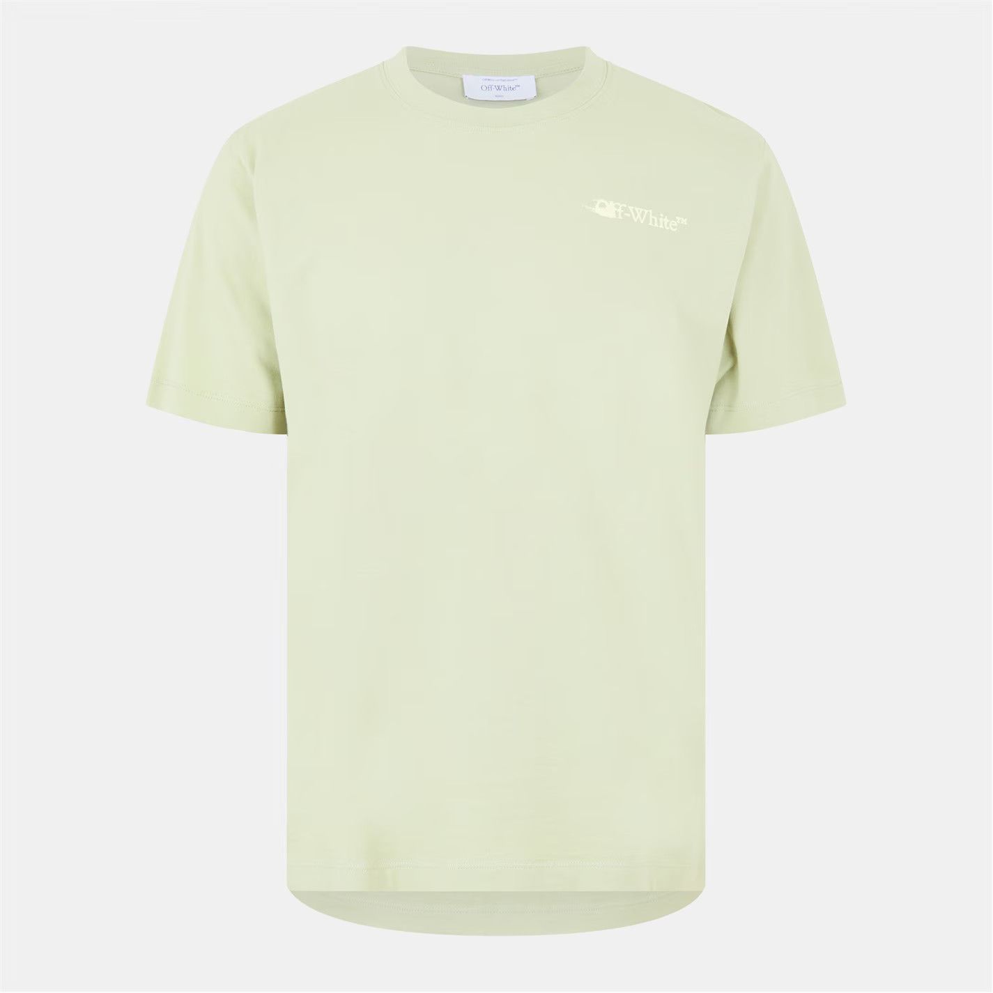 Off-White o1g2r1mq0226 Ink Arrow T-Shirt In Light Green Size US S / EU 44-46 / 1 - 1 Thumbnail