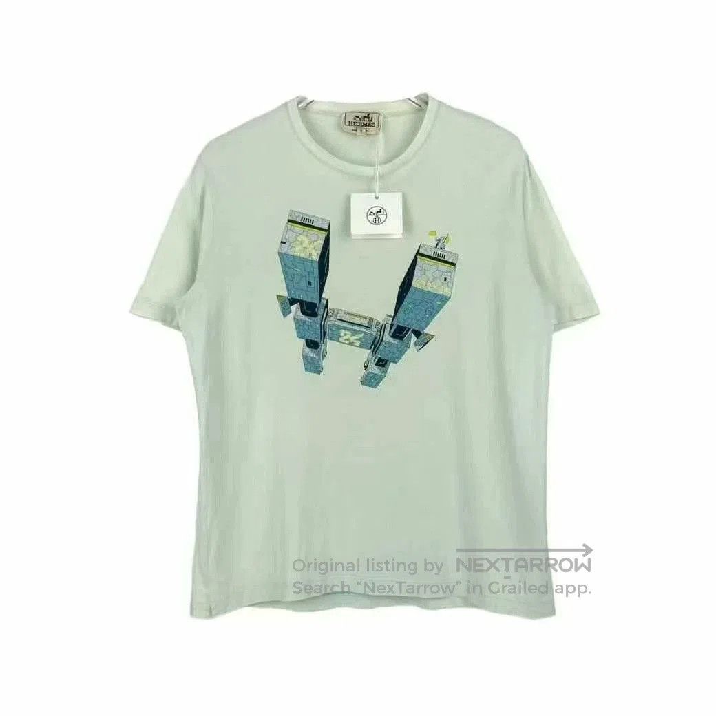 Hermes hermes light green h robot t. Size US M / EU 48-50 / 2 - 1 Thumbnail