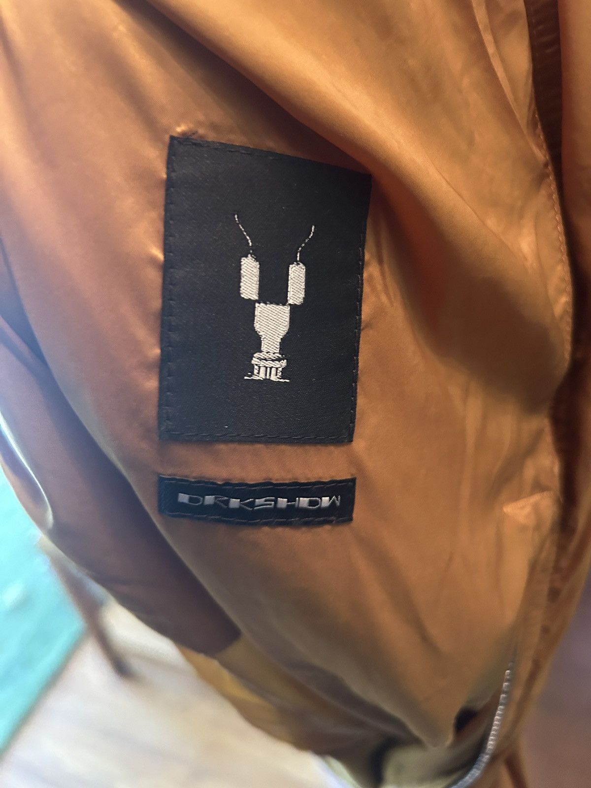 Rick Owens DRKSHDW Nylon MA-1 Style Bomber Size US XL / EU 56 / 4 - 4 Thumbnail