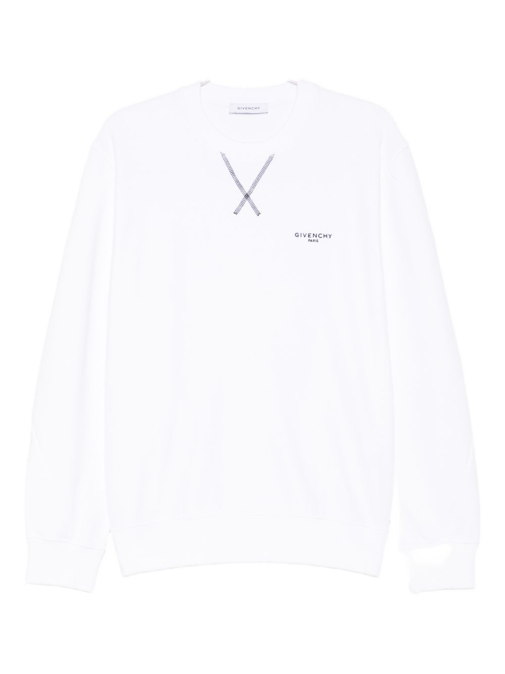 Givenchy LOGO COTTON HOODIE Size US M / EU 48-50 / 2 - 1 Thumbnail