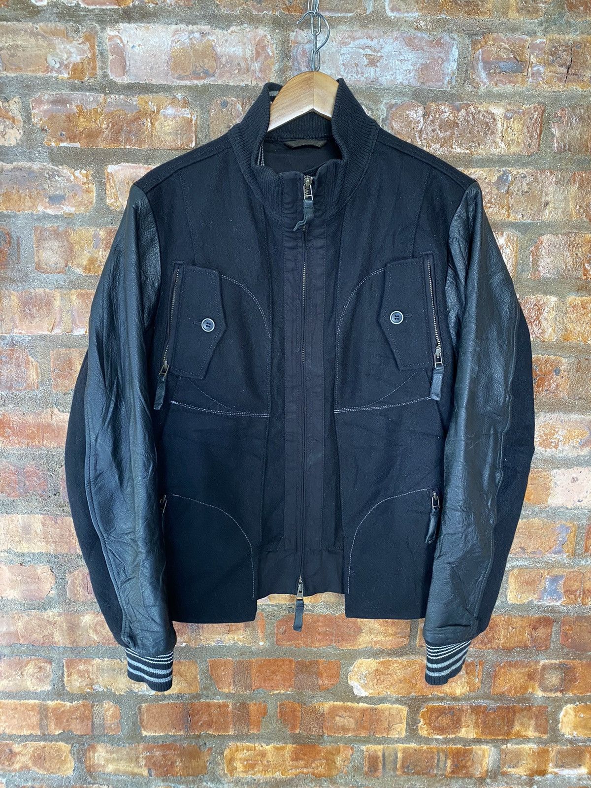 Marithe + Francois Girbaud Marithe Francois Girbaud Limited Leather Multipoket Tactical Size US L / EU 52-54 / 3 - 2 Thumbnail
