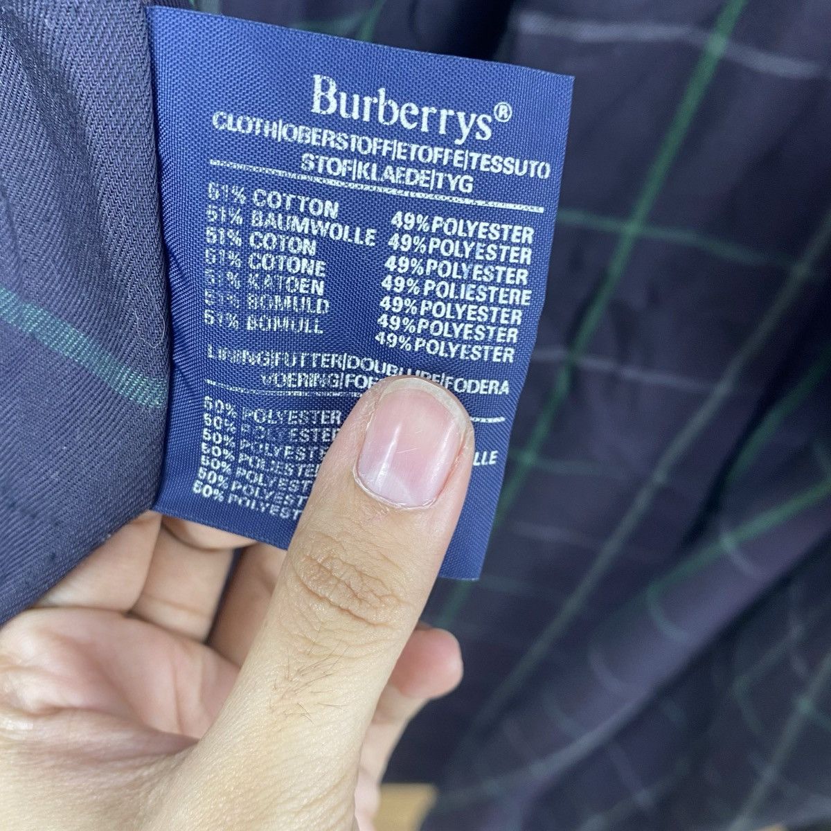 Burberry Vintage BURBERRYS MADE IN ENGLAND Double Breasted Trench Size L / US 10 / IT 46 - 10 Thumbnail
