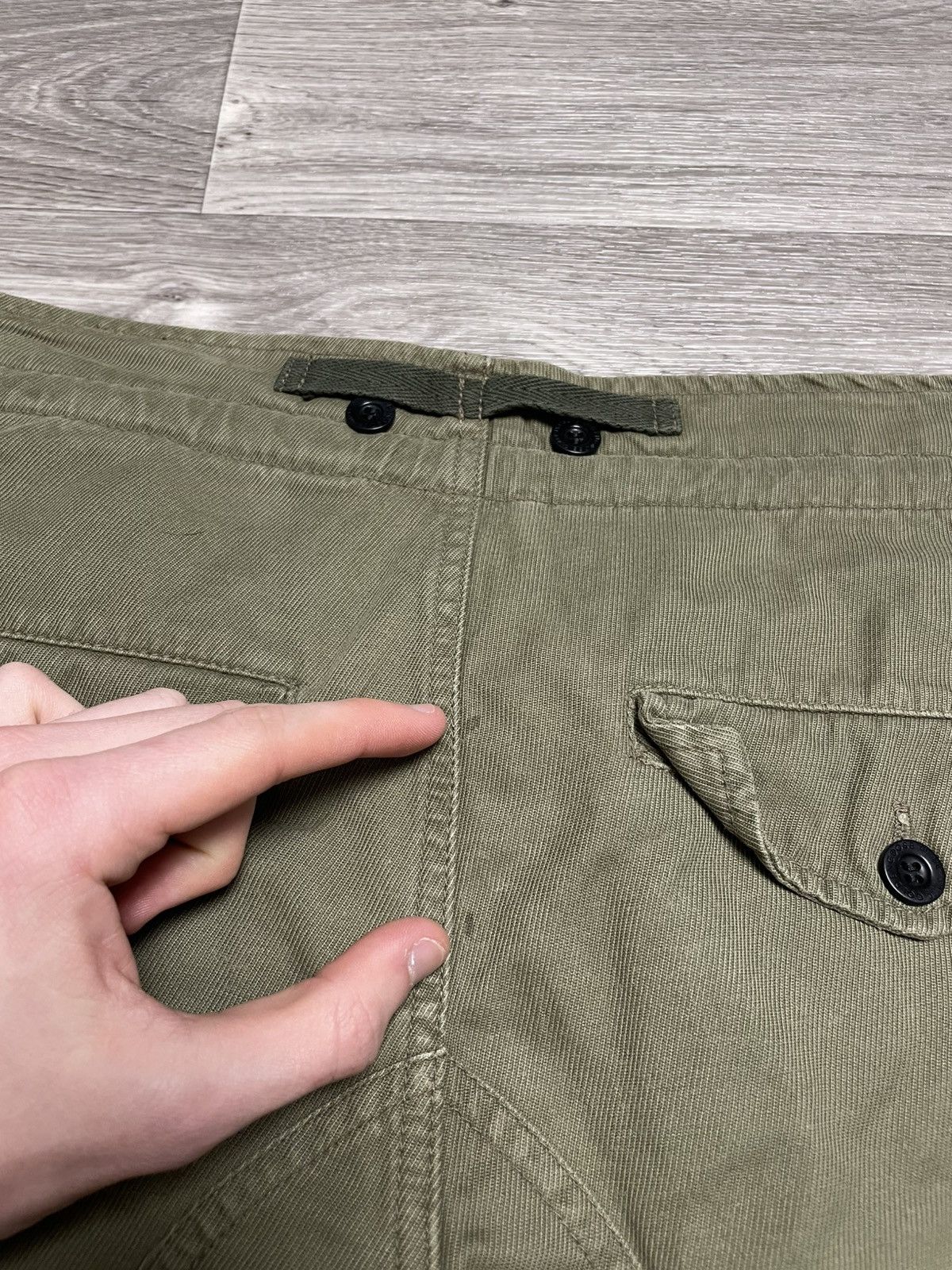 Golden Goose Archive Golden Goose Military Cargo Pants Adjustable Hem Size US 34 / EU 50 - 24 Thumbnail