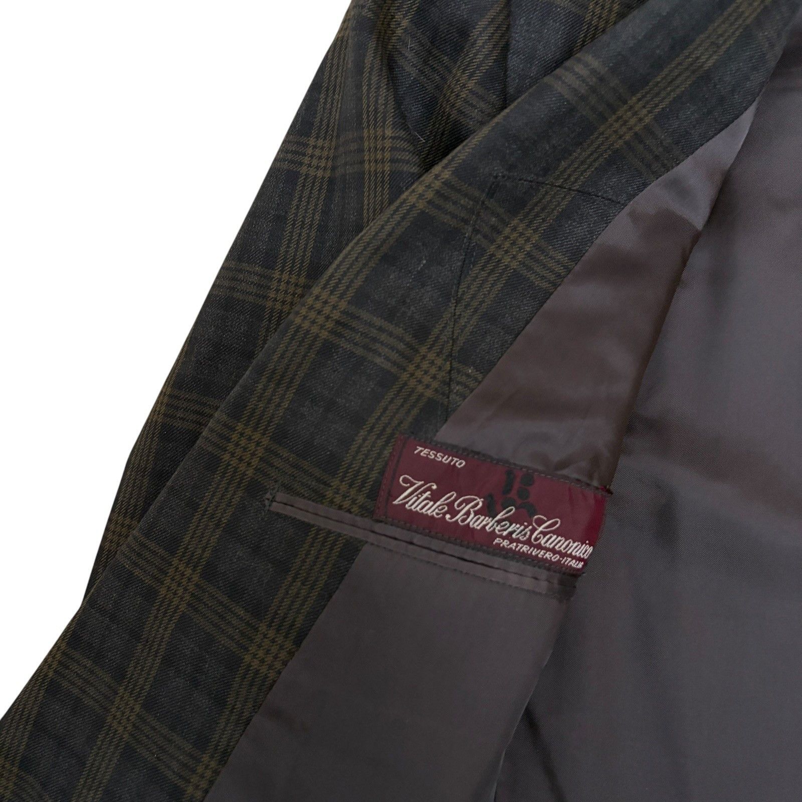 Vitale Barberis Canonico $600 VITALE BARBERIS CANONICO Blazer WOOL Sport Coat 50R Size 50R - 5 Thumbnail