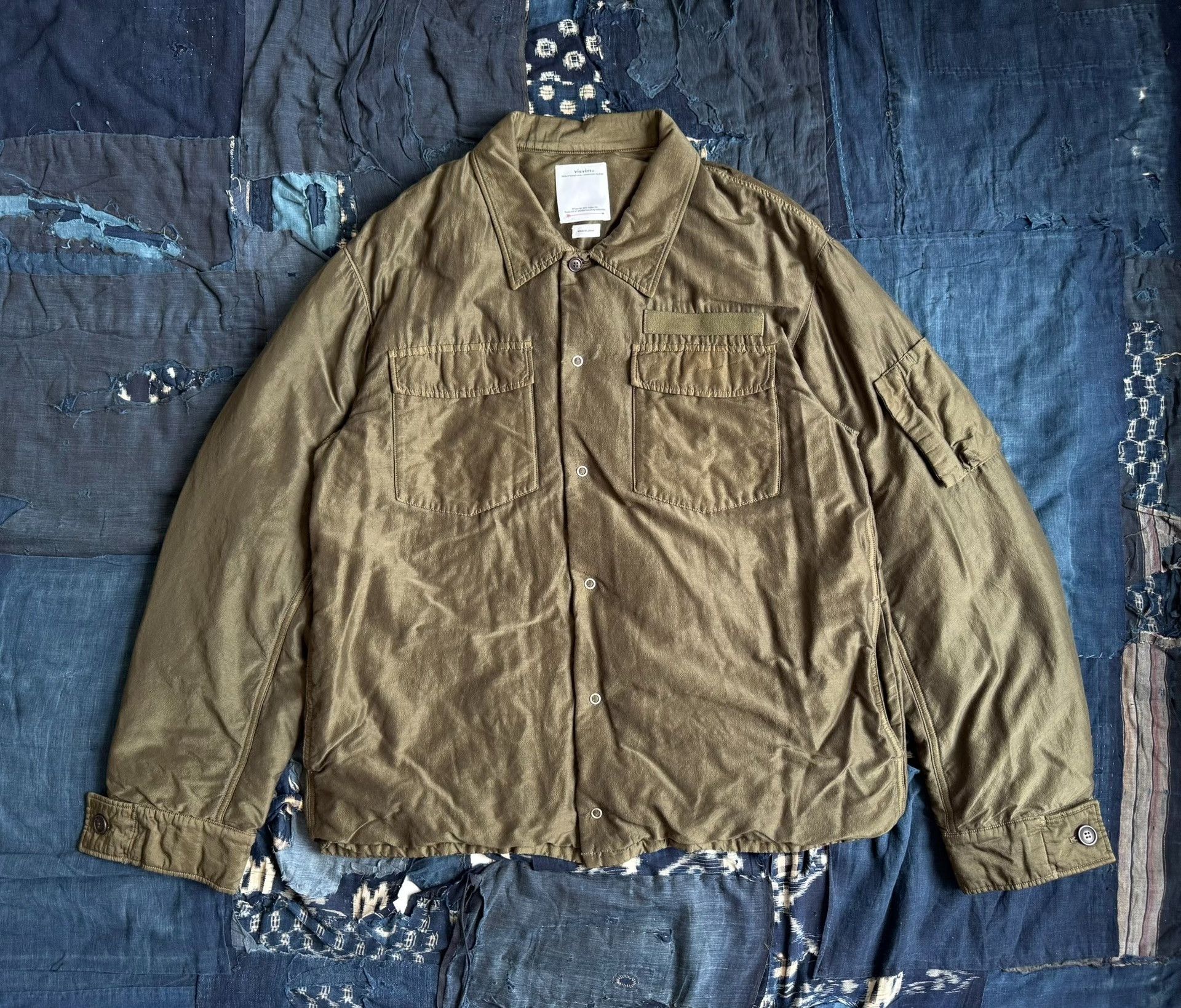 Visvim VISVIM 23AW Heli Crew Down Shirt JKT Size US XL / EU 56 / 4 - 1 Thumbnail
