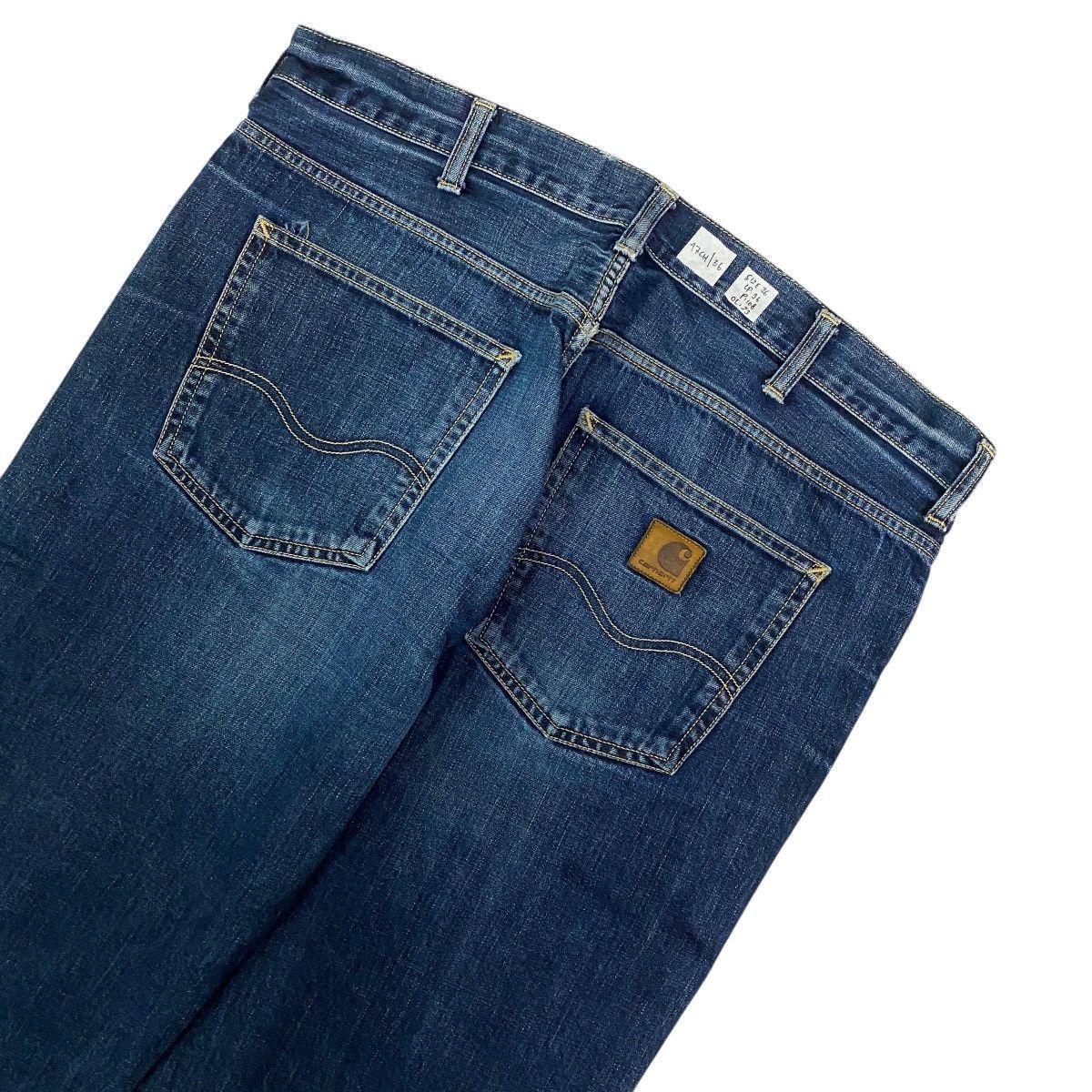 Carhartt × Vintage Carhartt WIP Marlow Pant Jean Size US 34 / EU 50 - 3 Thumbnail