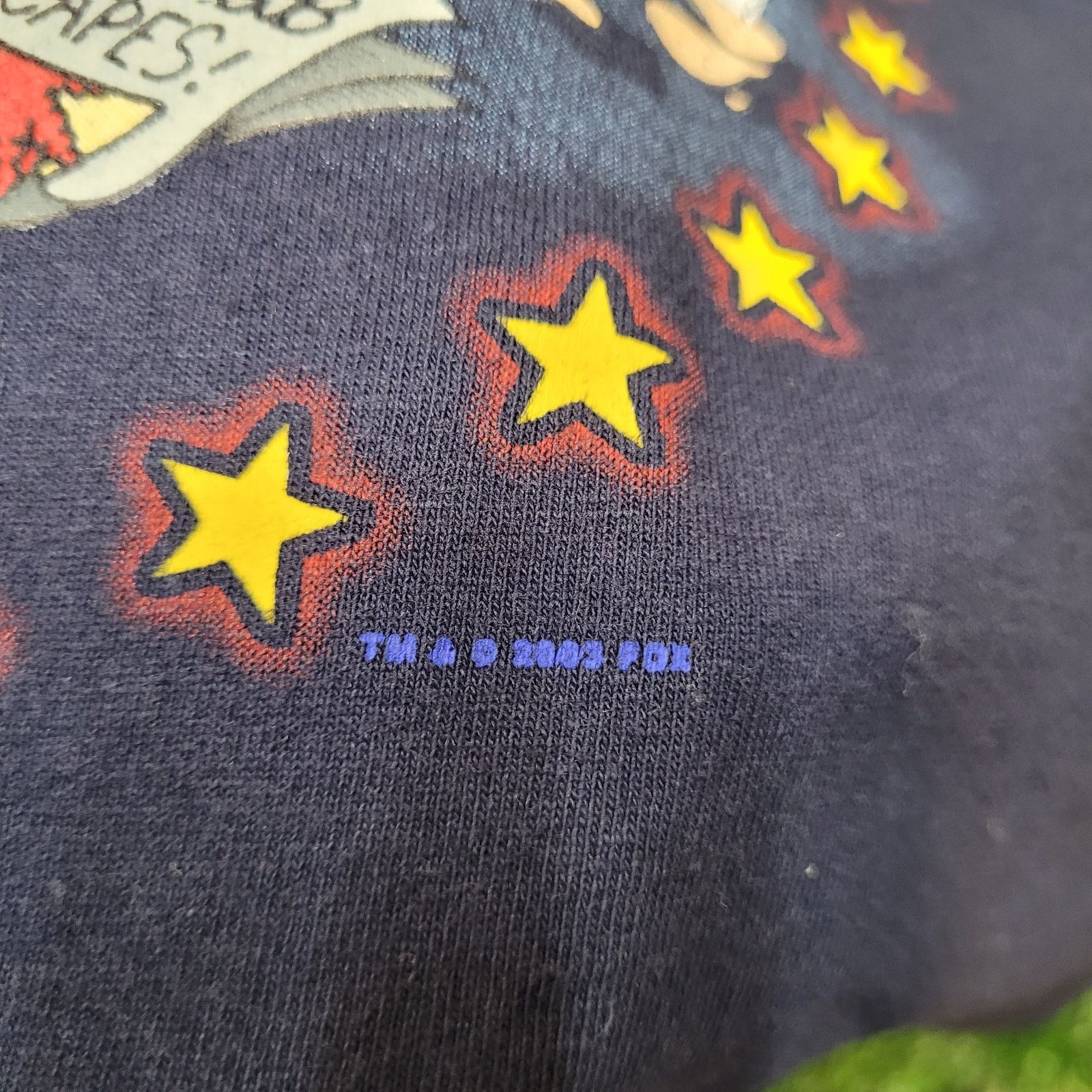 Changes VTG 2002 The Simpsons "American Idle" T-Shirt 2XL Baggy Y2K Size US XXL / EU 58 / 5 - 3 Thumbnail