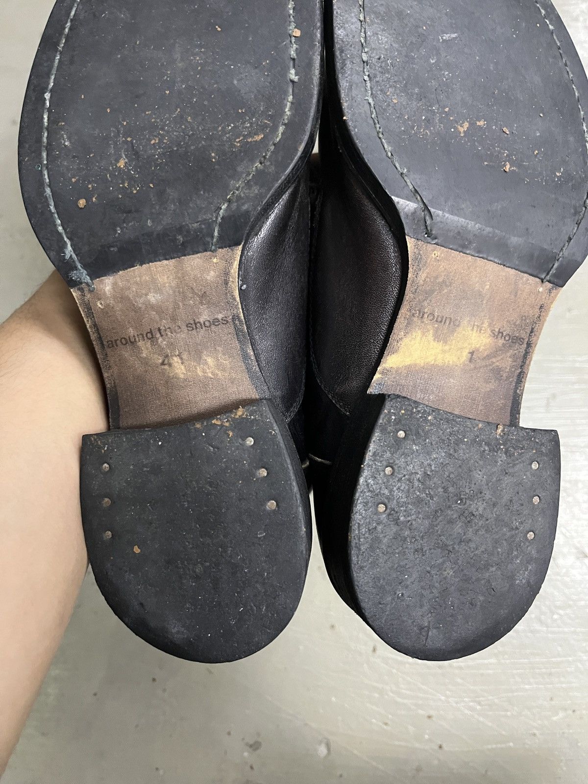 Balmain Maison Miharayasuhiro Balmain STYLE Leather Zipper Boots Size US 8 / EU 41 - 15 Thumbnail