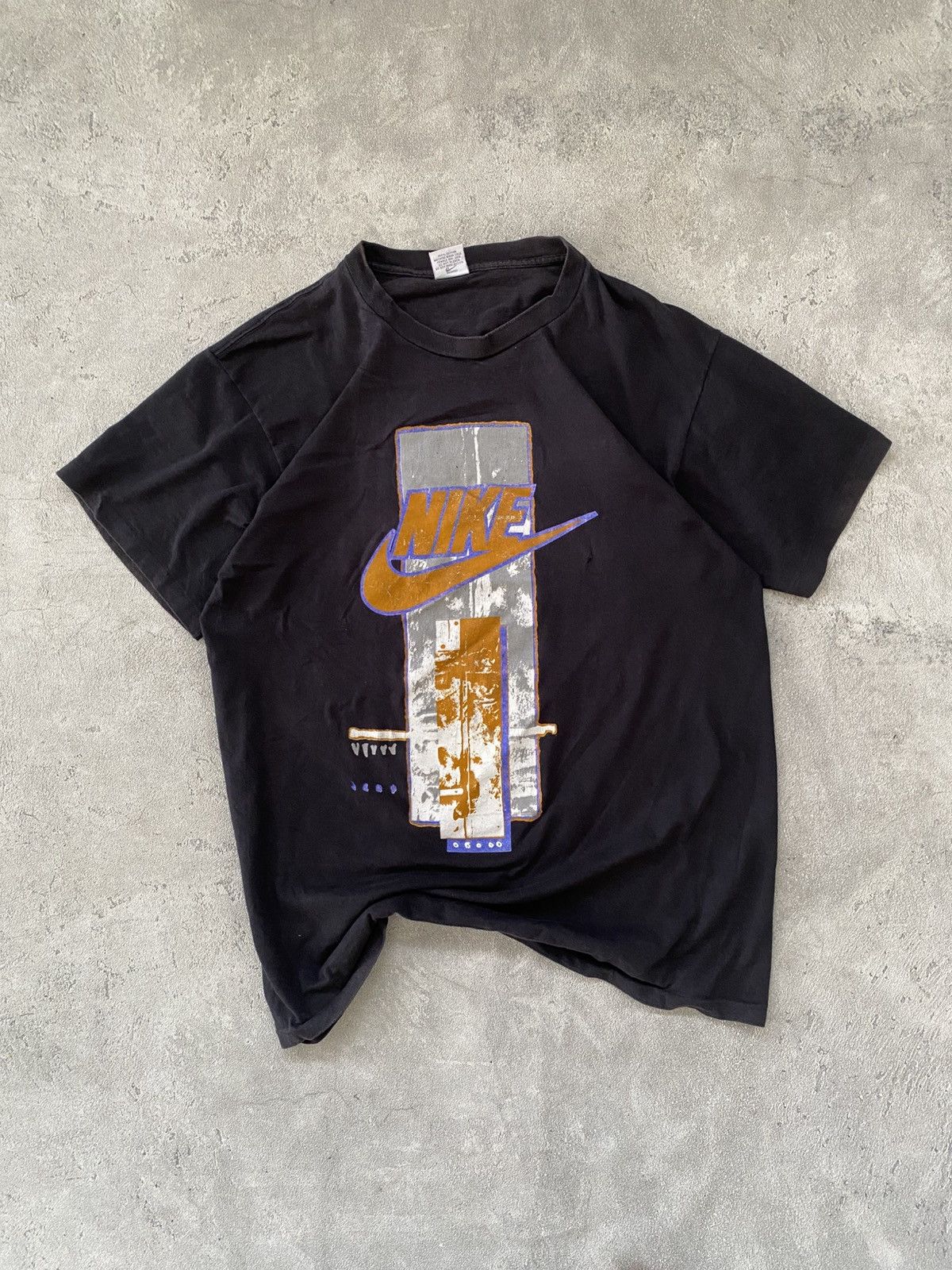 Nike VTG 90’S NIKE GRAPHIC Size US L / EU 52-54 / 3 - 1 Thumbnail