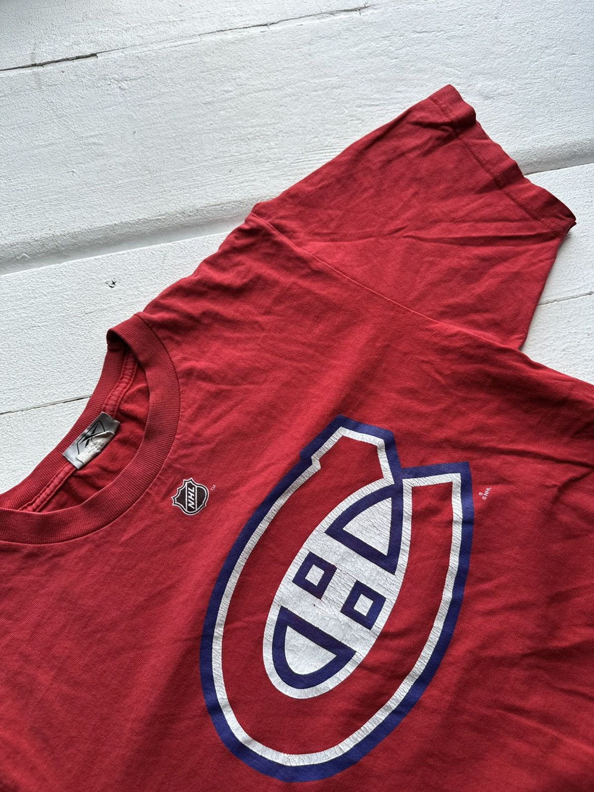 Vintage 🚨REEBOK MONTREAL CANADIES BEGIN 22 TEE HOCKEY NHL BIG LOGO Size US S / EU 44-46 / 1 - 3 Thumbnail