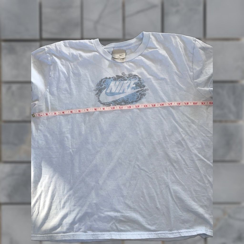 Nike VINTAGE Nike Solver Tag XXL light blue T-Shirt Men 2XL Blue Size US XXL / EU 58 / 5 - 1 Thumbnail