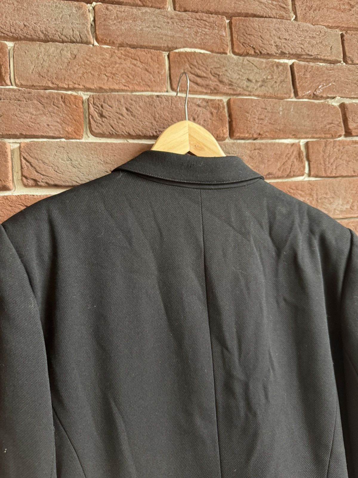 Chloe Vintage 90s Chloe Blazer Luxury Designer Woman Black Jacket Size L / US 10 / IT 46 - 7 Thumbnail