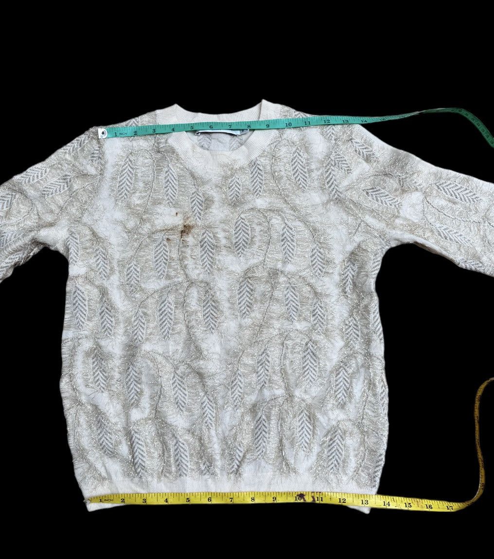 Christian Dior Monsieur Christian Dior Ecru Cashmere Made In Italy Knitwear Women's Size S / US 4 / IT 40 - 11 Thumbnail